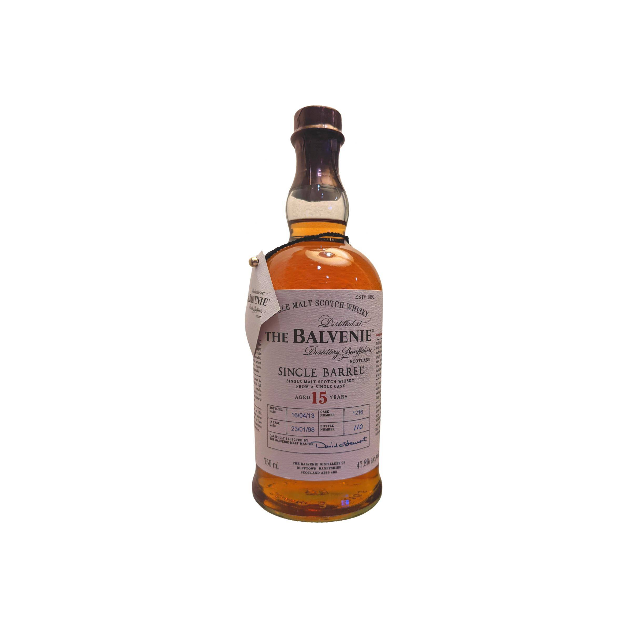 The Balvenie Single Cask 1998 15 Years Single Malt Whisky