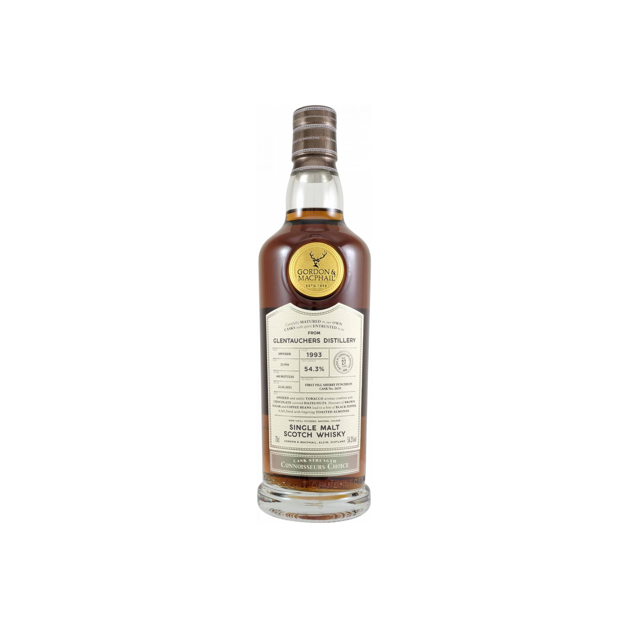 Glentauchers Connoisseurs Choice - Cask Strength 1993 27 Years Single Malt Whisky