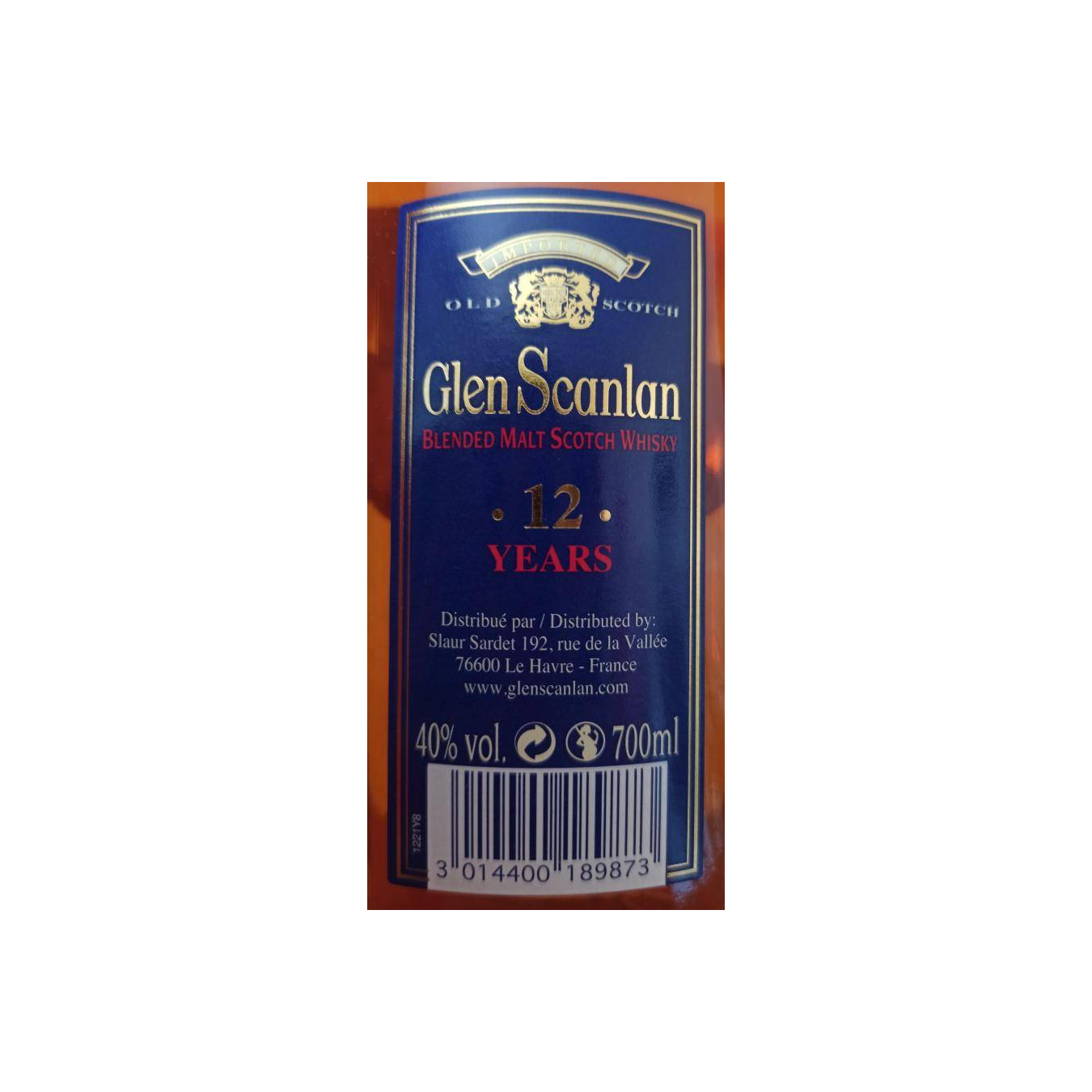 Glen Scanlan 12 Years Blended Malt Whisky 2