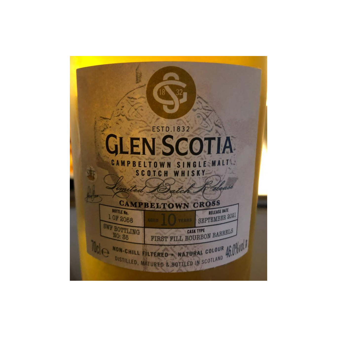 Glen Scotia 10 Years Single Malt Whisky 2