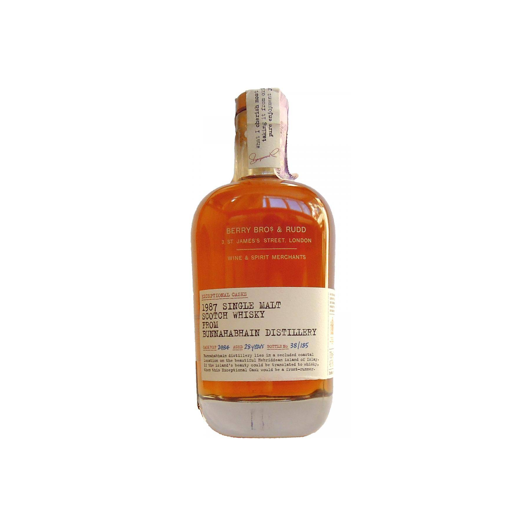 Bunnahabhain 1987 28 Years Single Malt Whisky