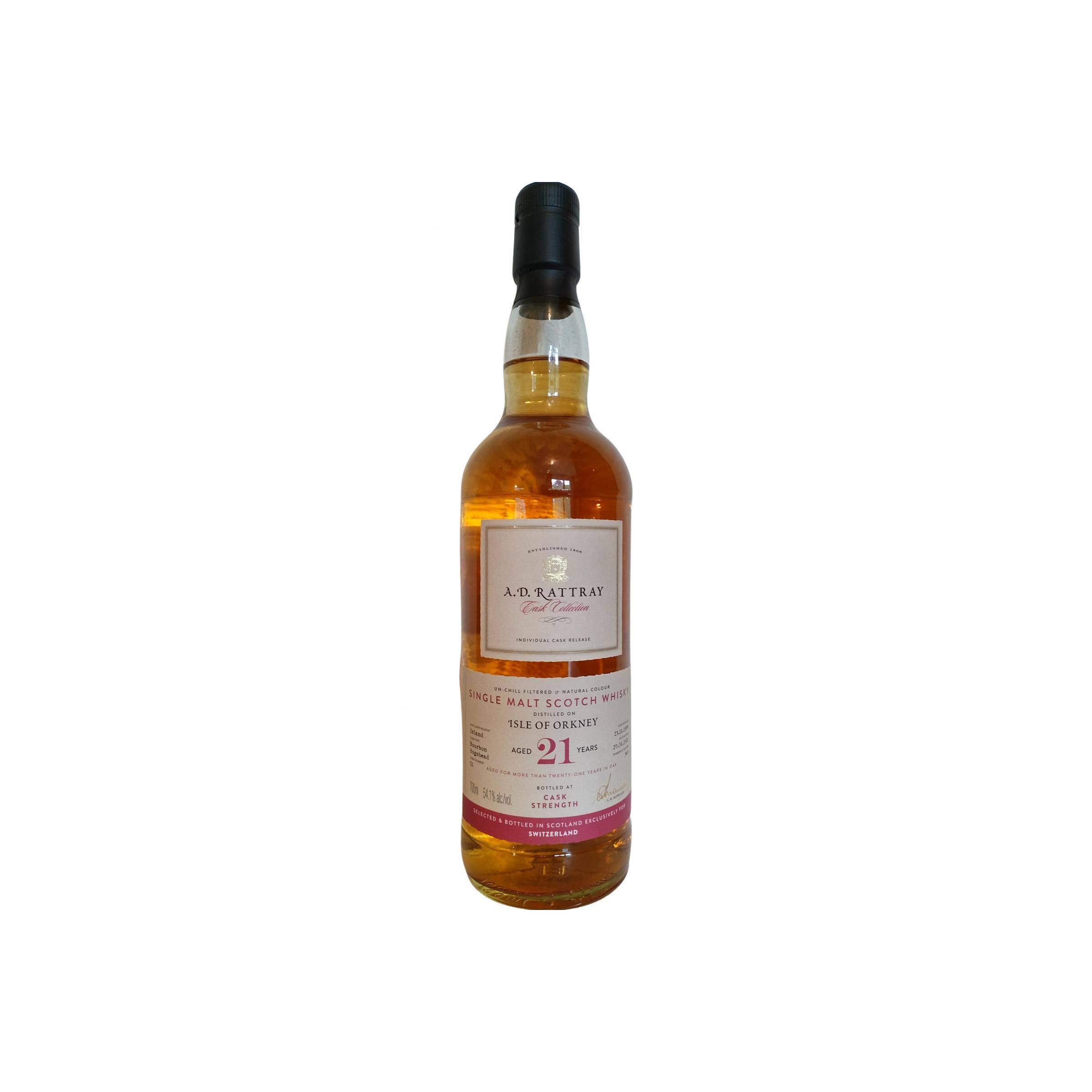 A.D. Rattray 1999 21 Years Single Malt Whisky