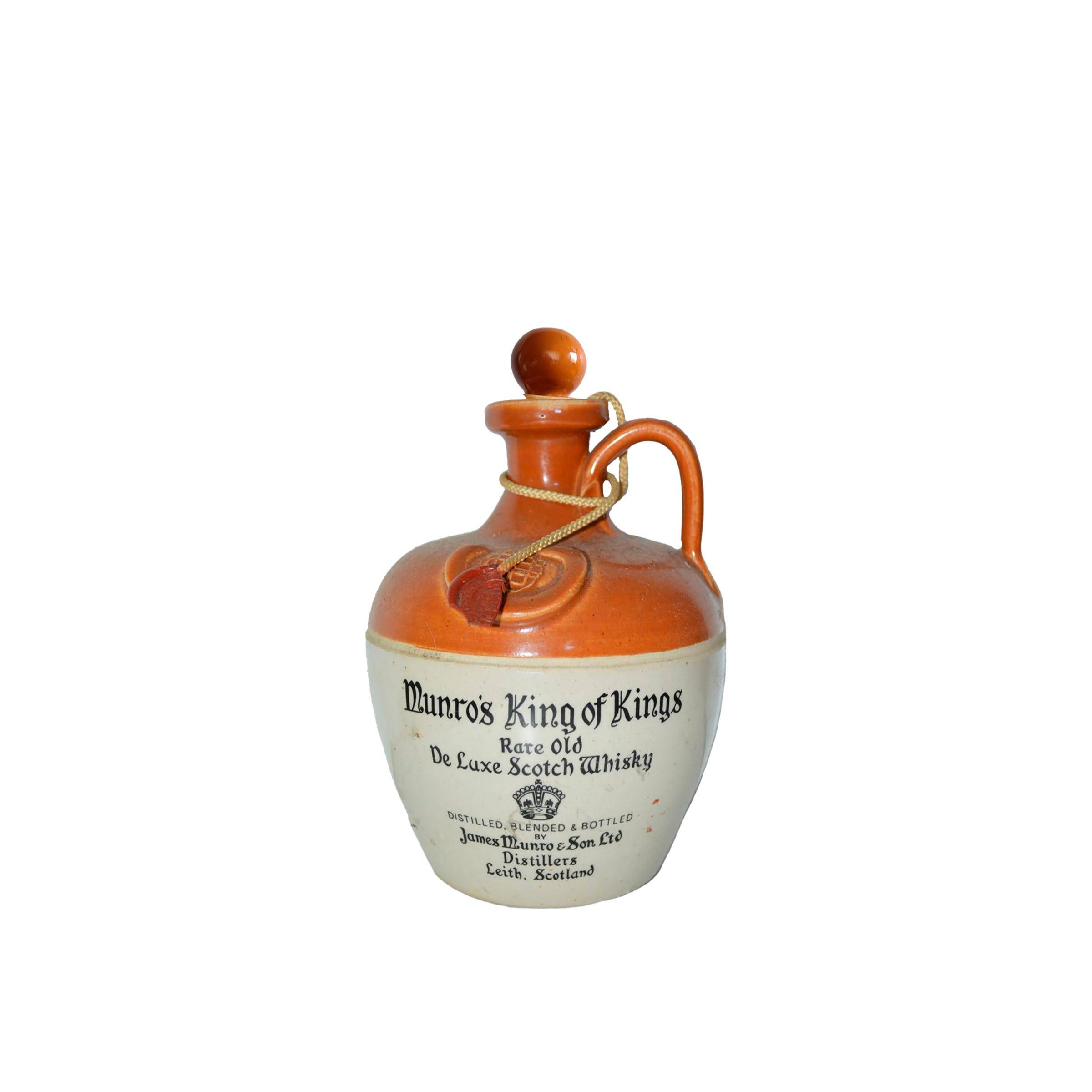 Munro's King of Kings Rare Old De Luxe Scotch Whisky