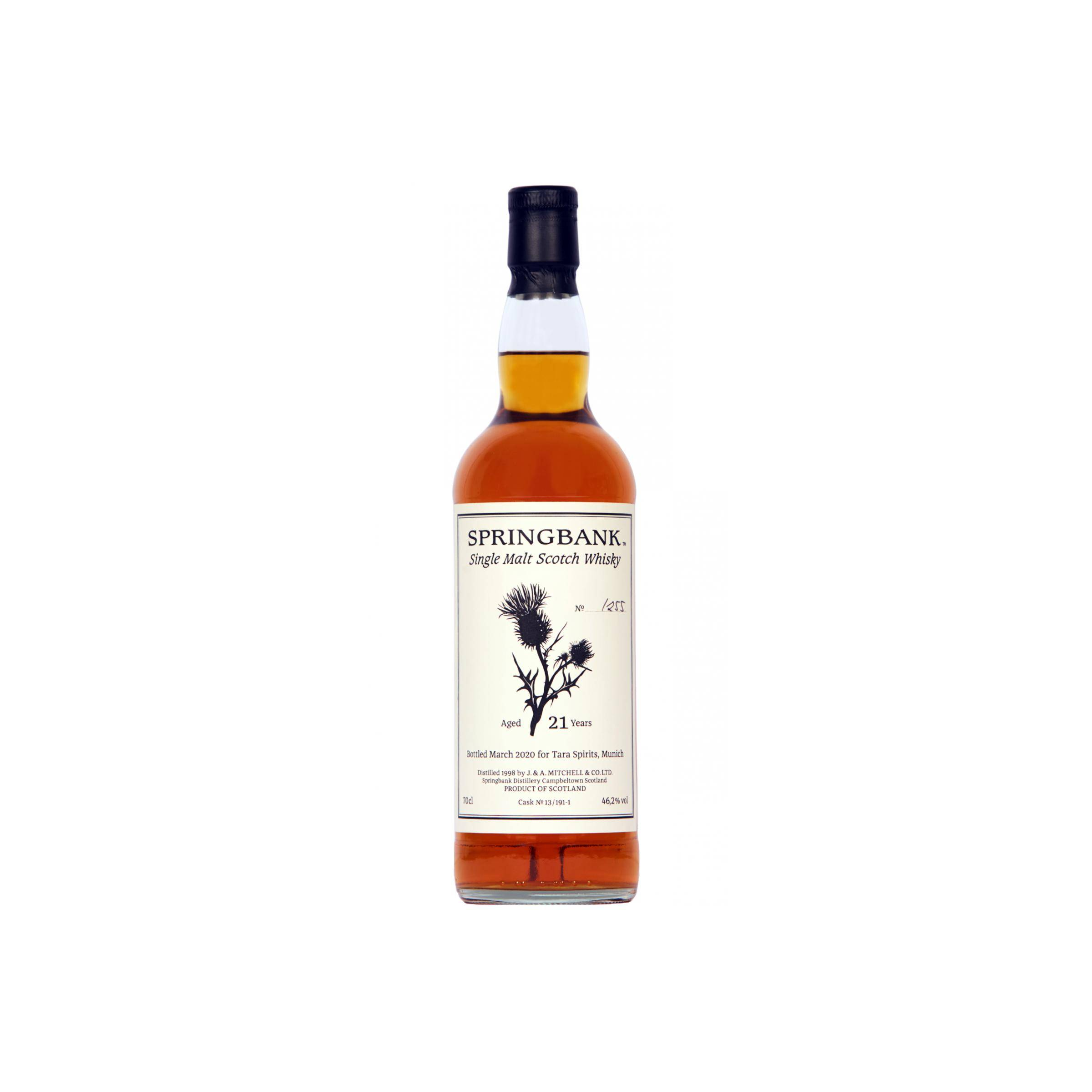 Springbank Private Bottling 1998 21 Years Single Malt Whisky