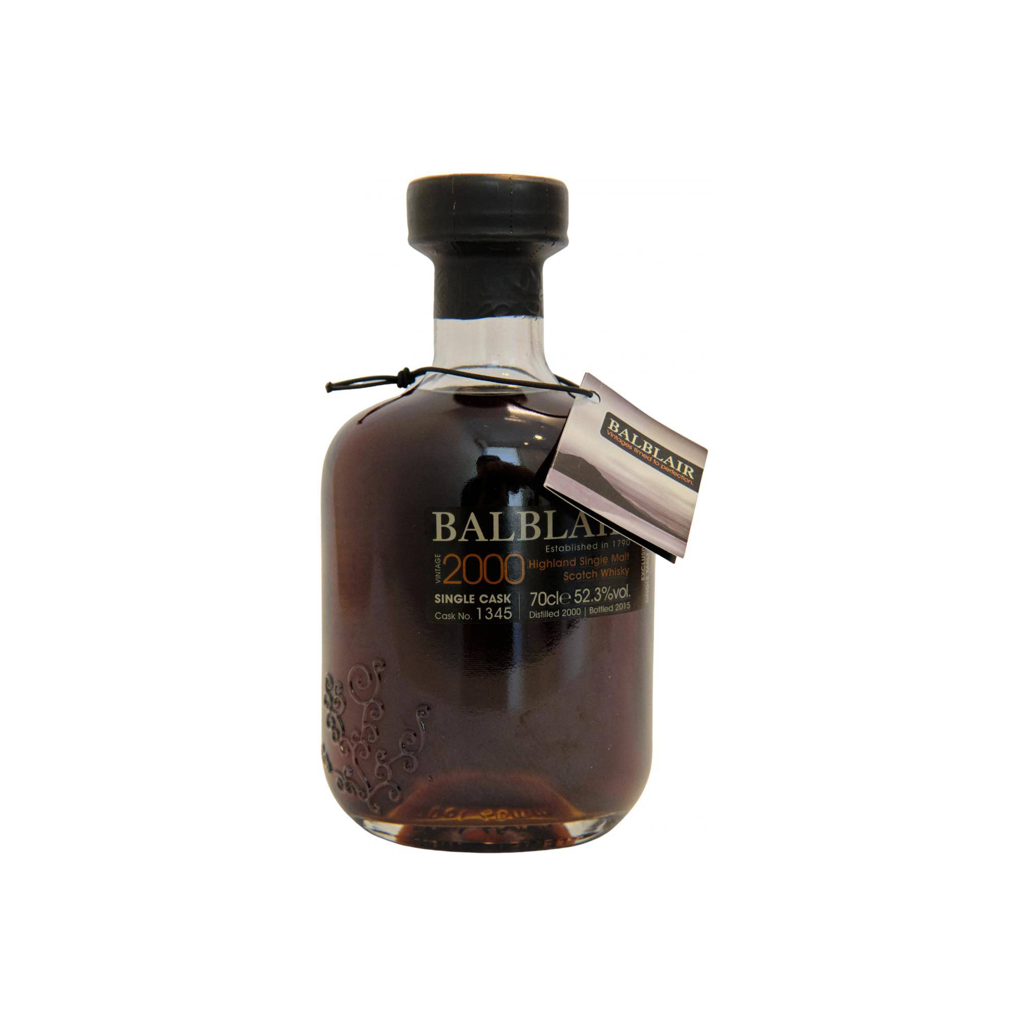 Balblair Single Cask 2000 15 Years Single Malt Whisky