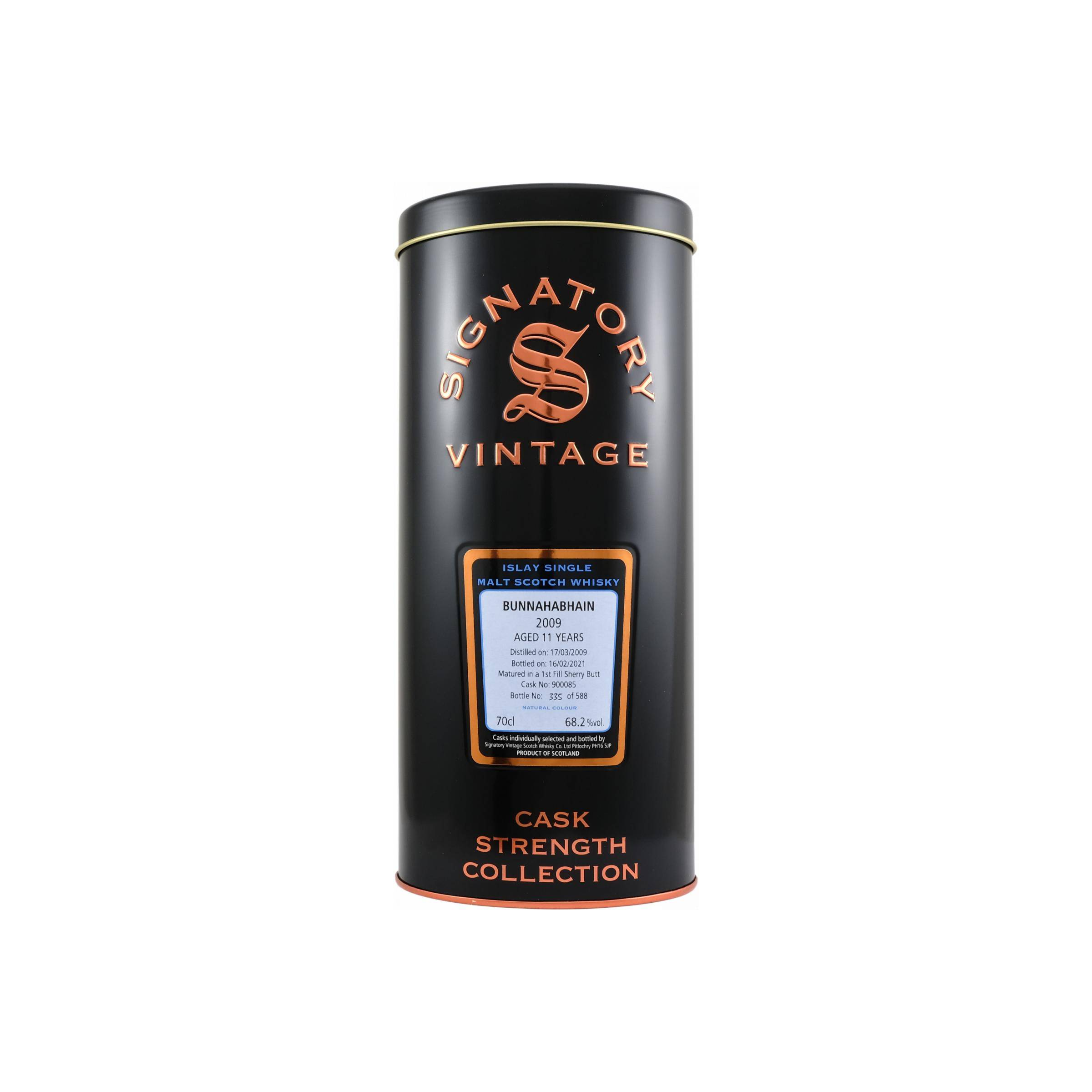 Bunnahabhain Cask Strength Collection 2009 11 Years Single Malt Whisky 2