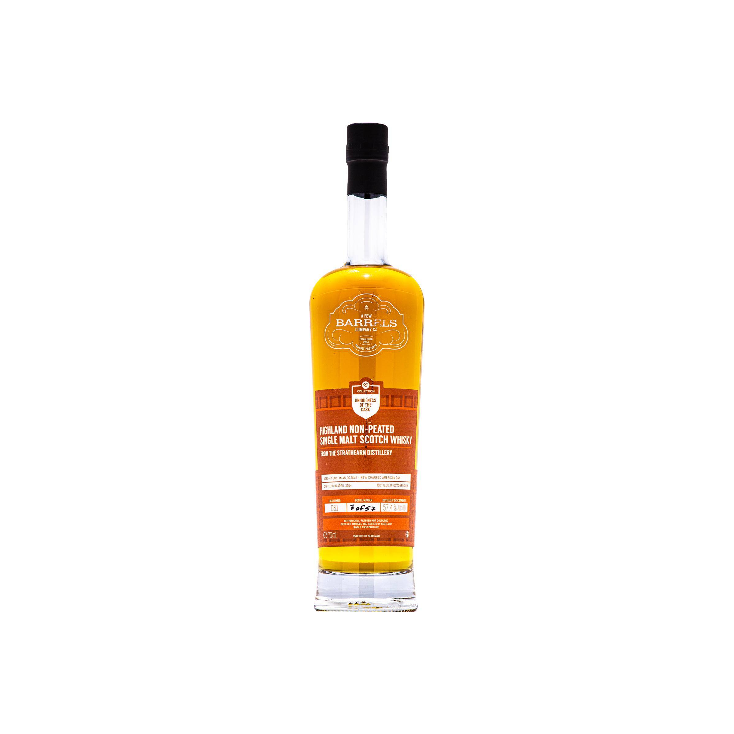 Strathearn 2014 4 Years Single Malt Whisky