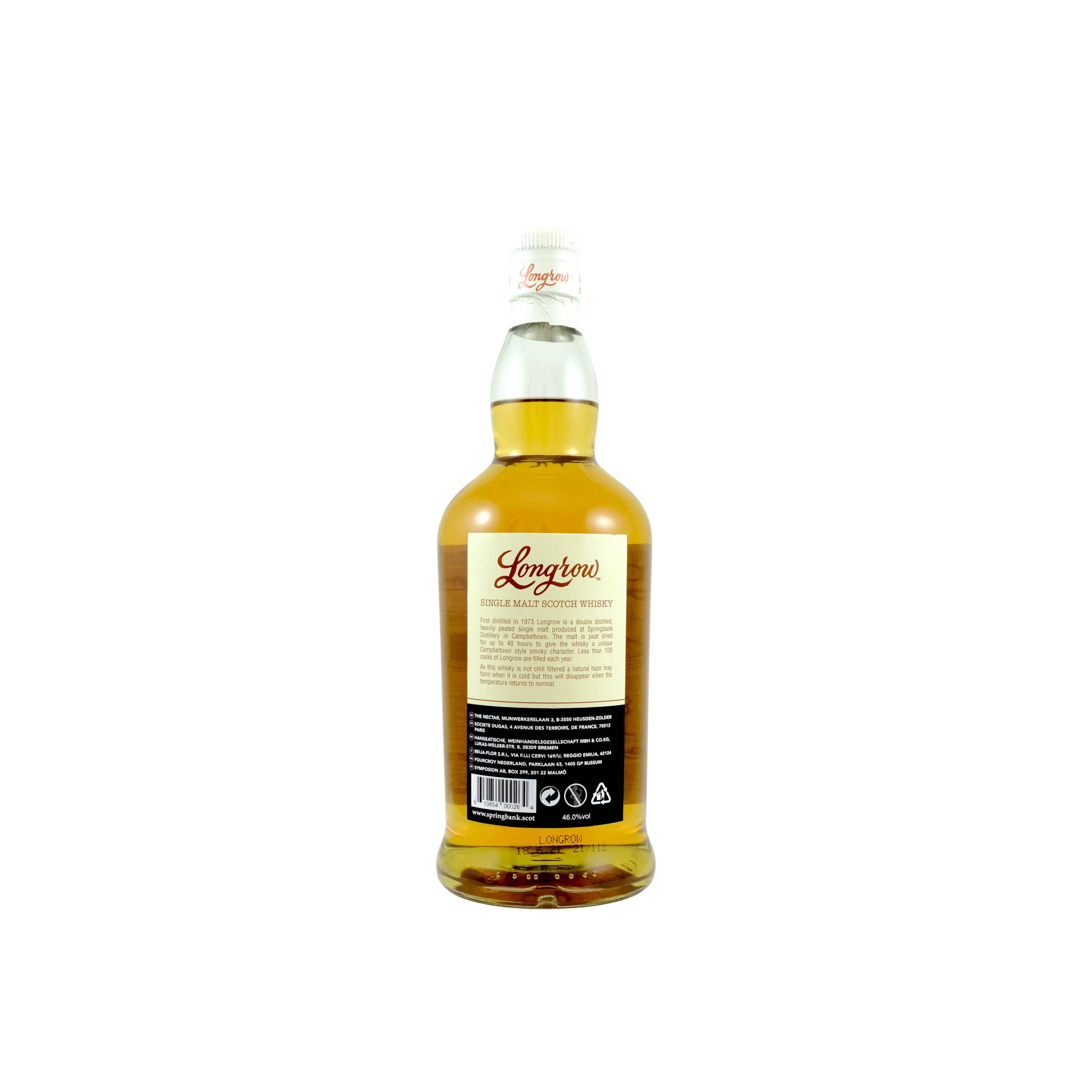 Longrow Single Malt Whisky 2