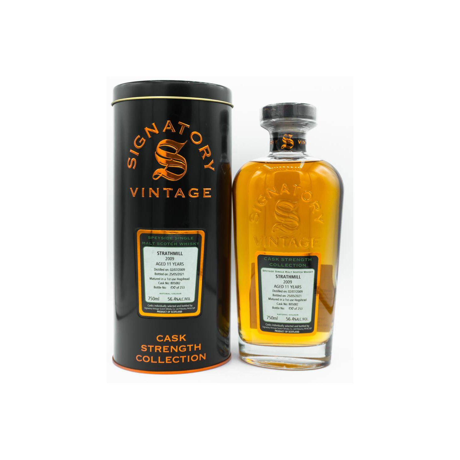 Strathmill Cask Strength Collection 2009 11 Years Single Malt Whisky 2