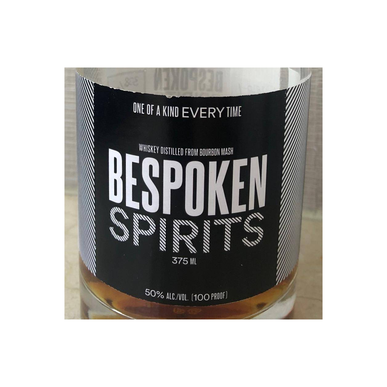 Bespoken Spirits Whiskey distilled from Bourbon Mash