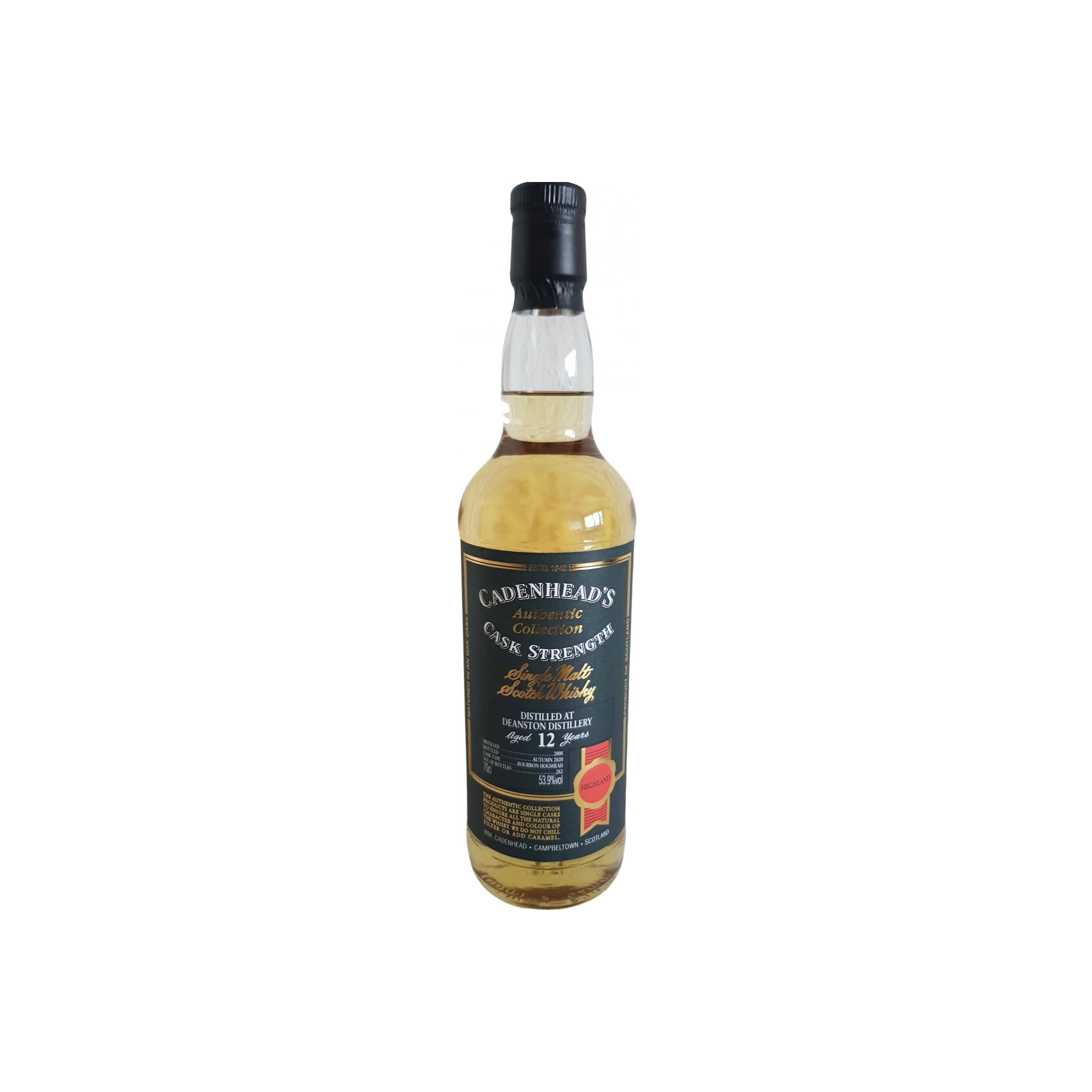 Deanston Authentic Collection 2008 12 Years Single Malt Whisky