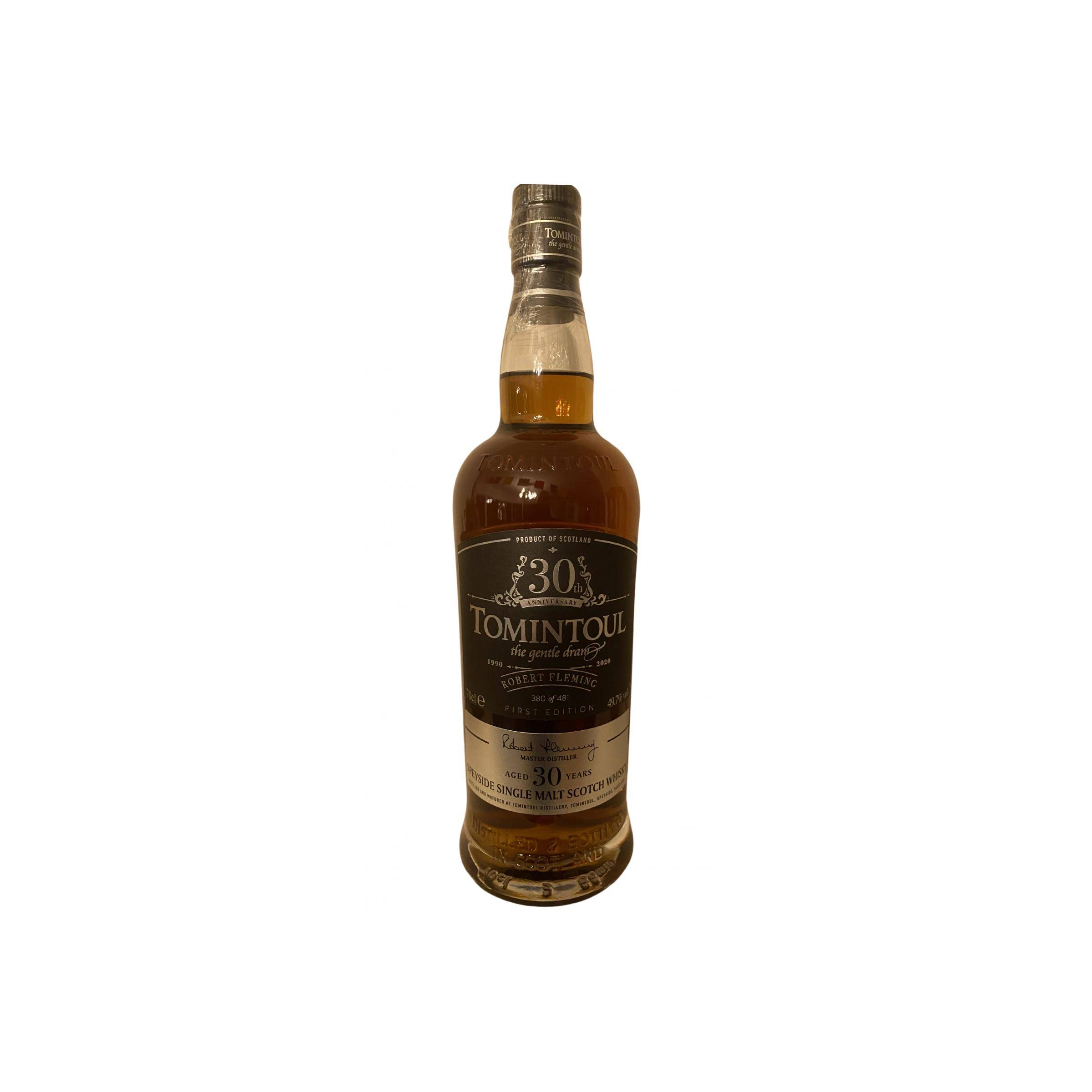 Tomintoul 30 Years Single Malt Whisky