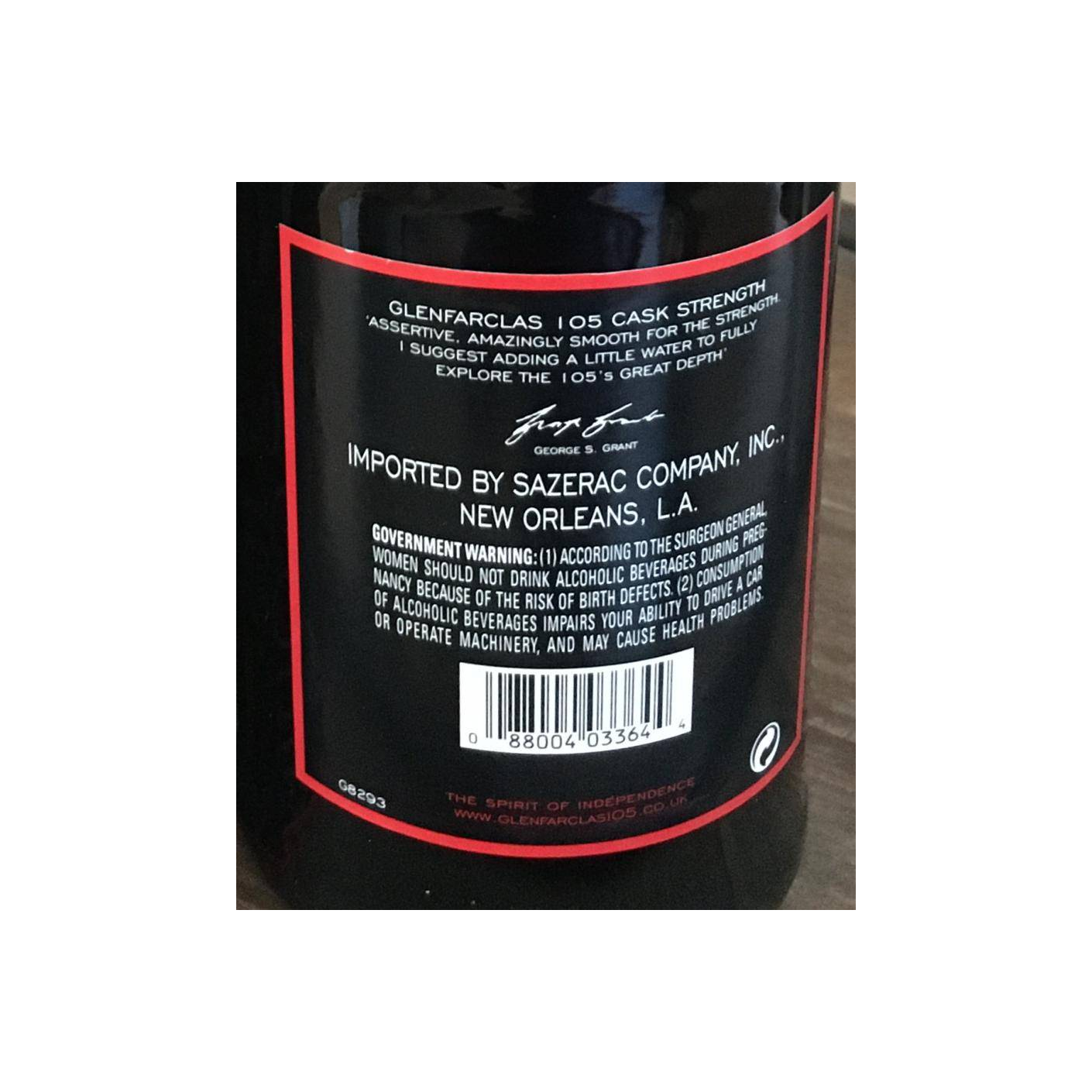 Glenfarclas Cask Strength Collection Single Malt Whisky 2