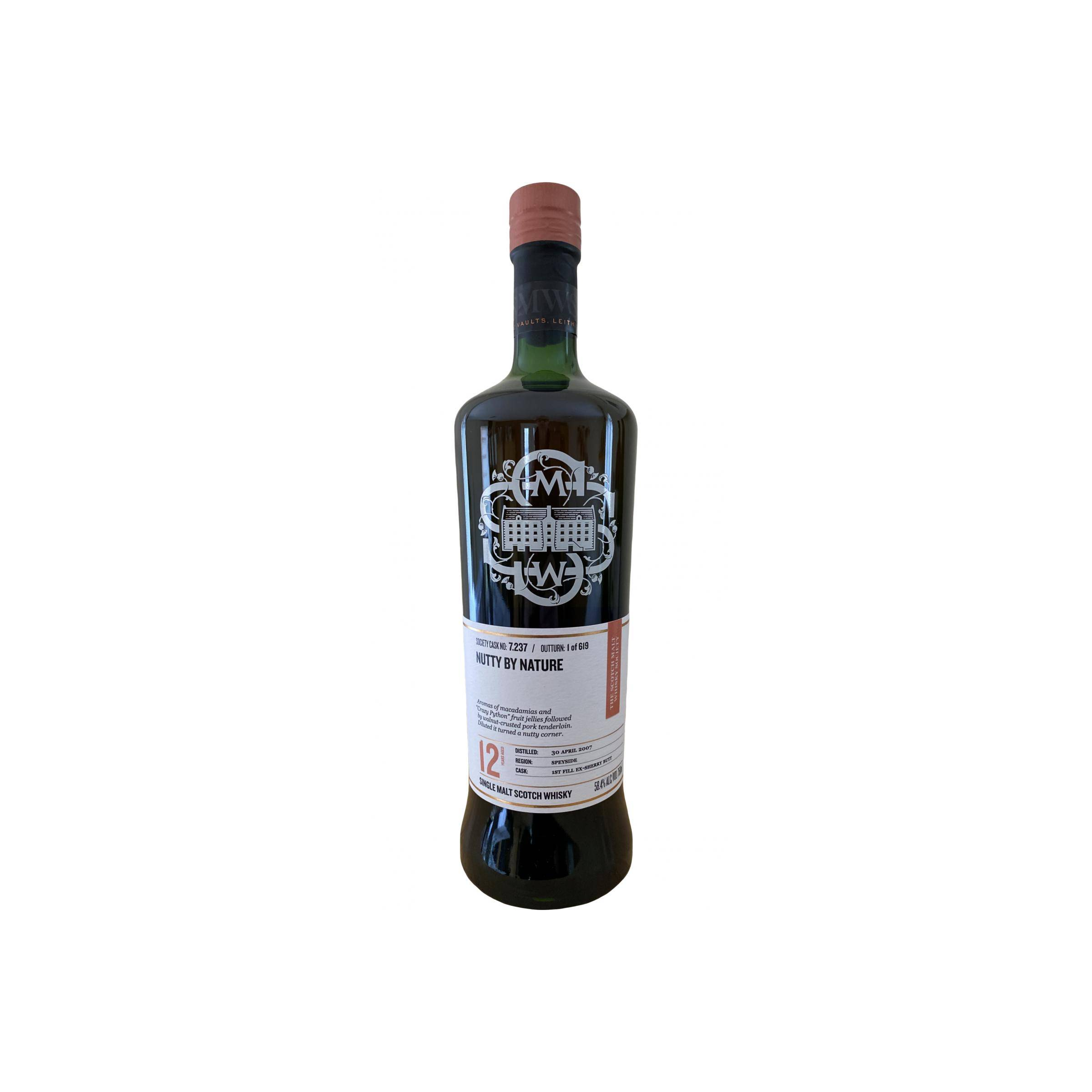The Scotch Malt Whisky Society 2007 12 Years Single Malt Whisky