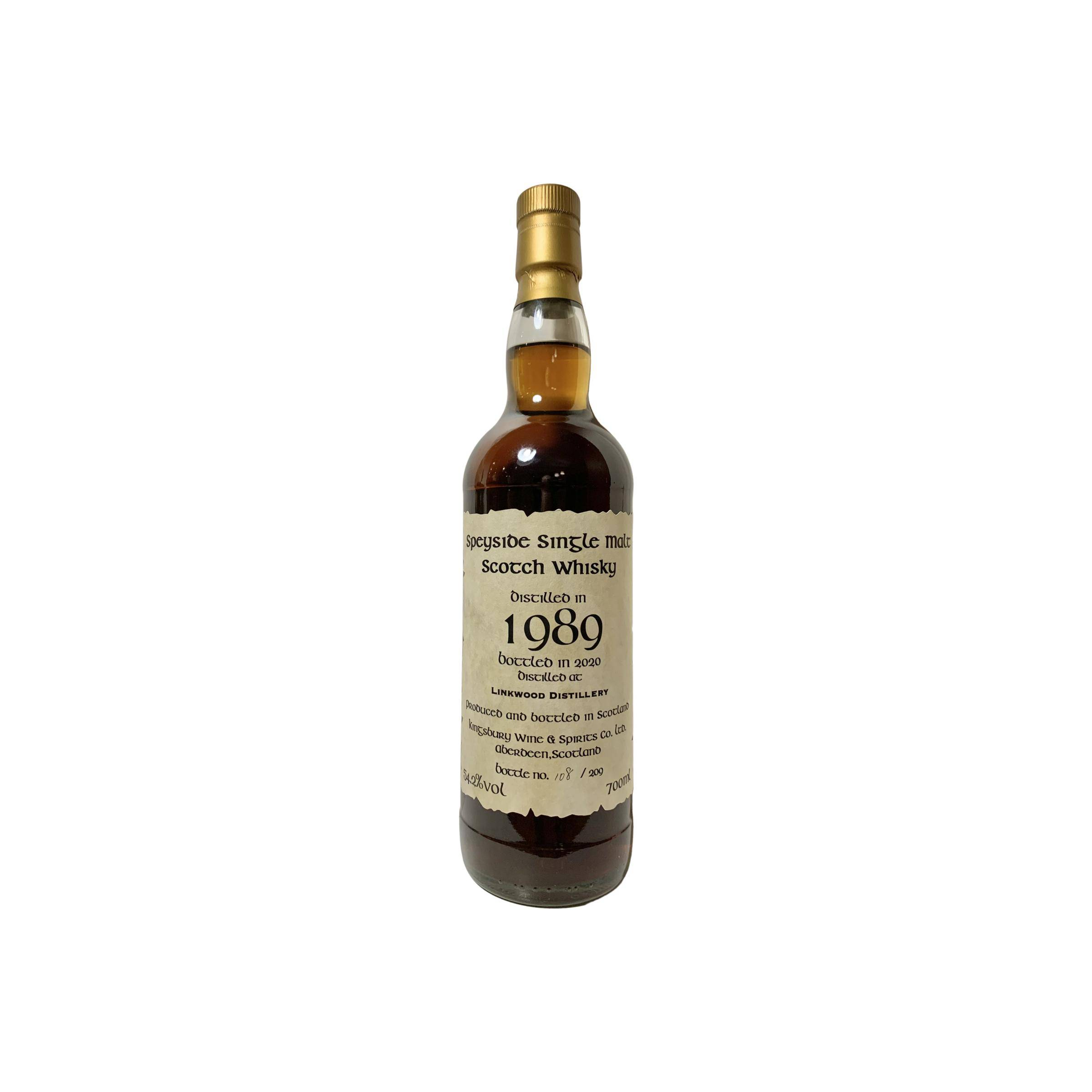 Linkwood 1989 30 Years Single Malt Whisky