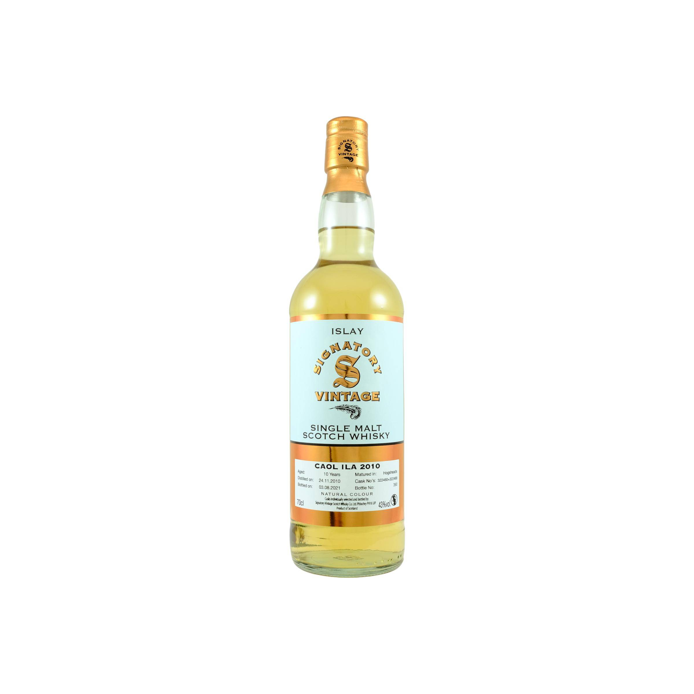 Caol Ila 2010 10 Years Single Malt Whisky