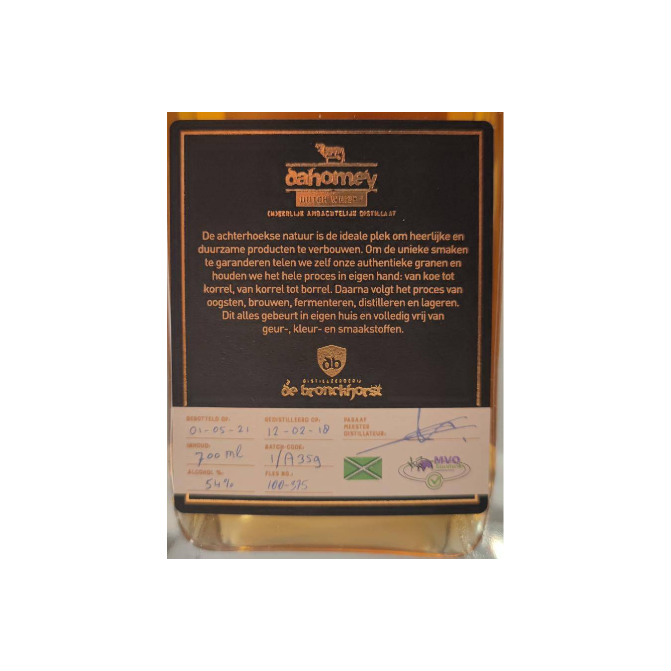 Dahomey 2018 - Dutch Whisky 2