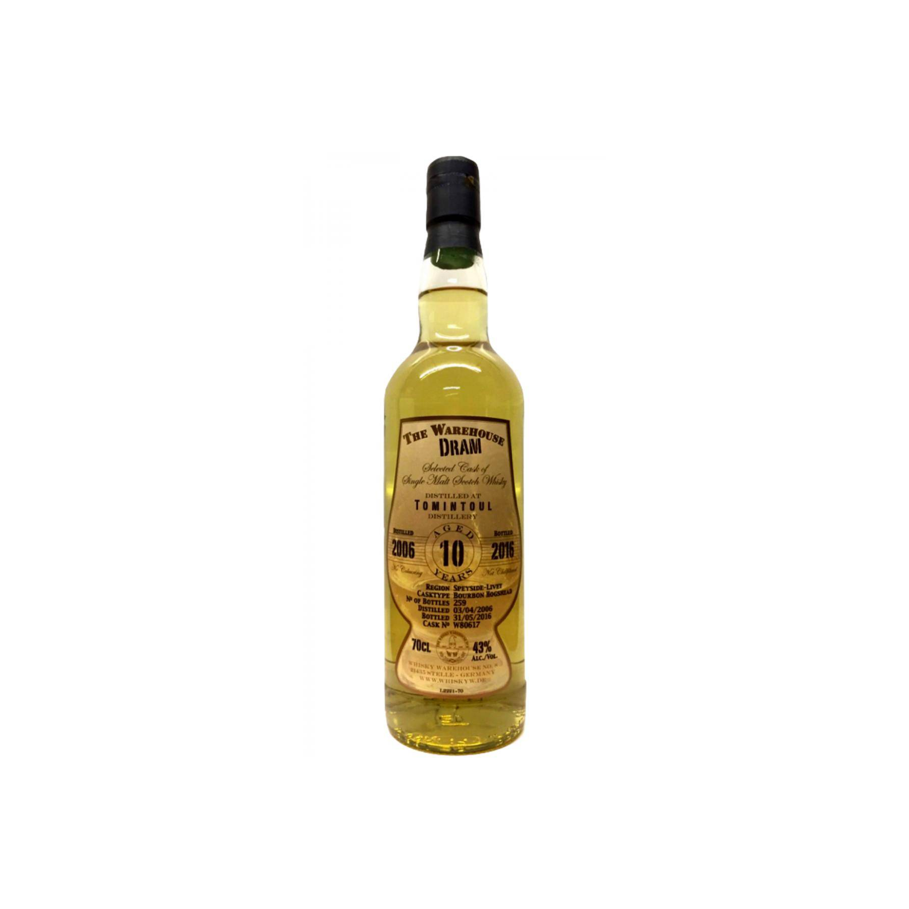 Tomintoul 2006 10 Years Single Malt Whisky