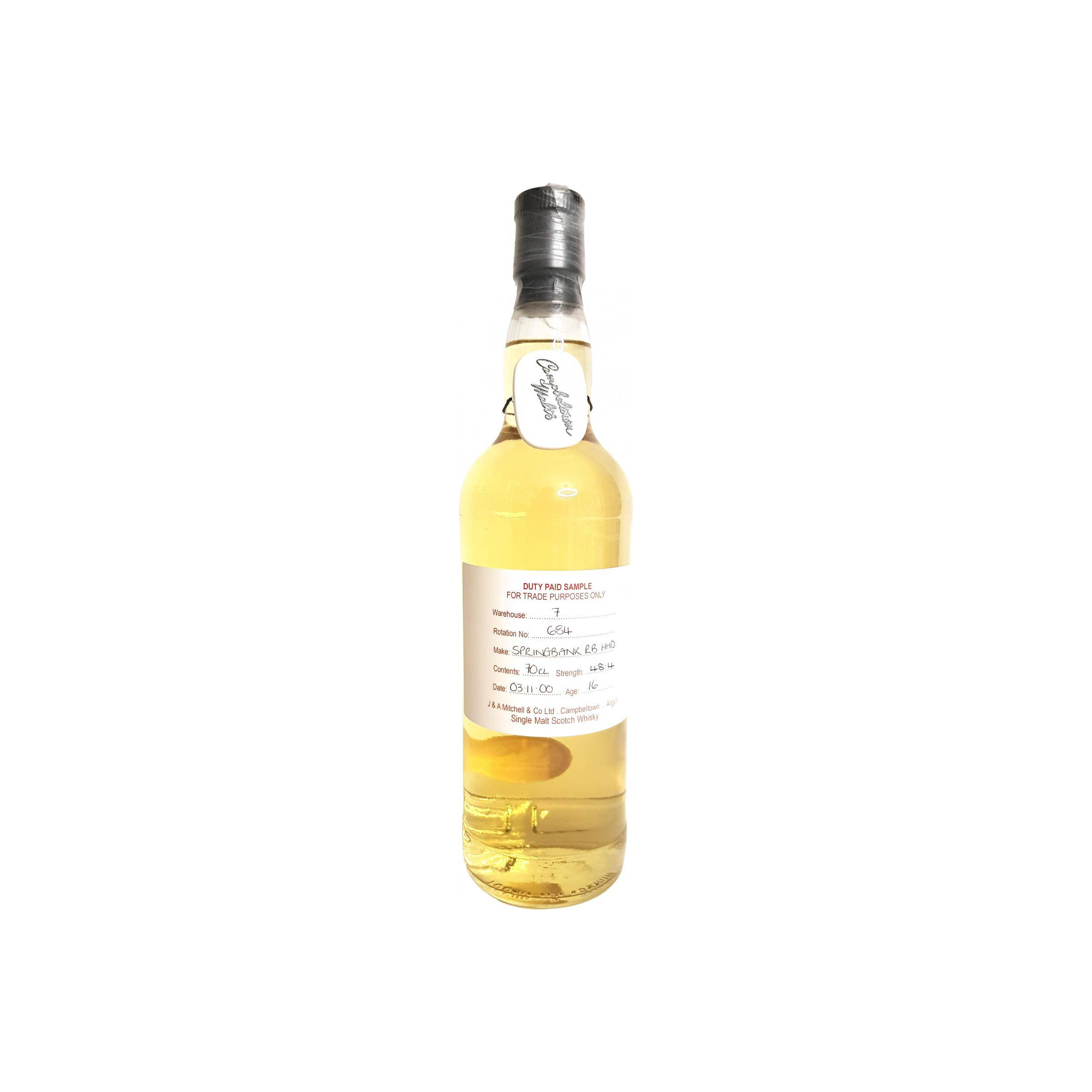 Springbank 2000 16 Years Single Malt Whisky