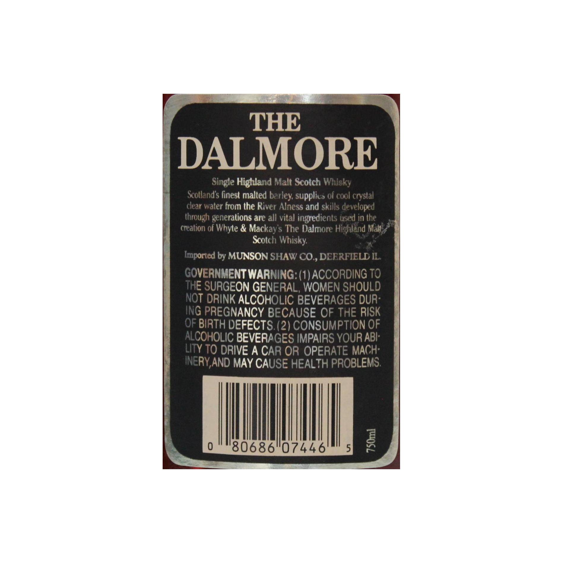 The Dalmore 12 Years Single Malt Whisky 3