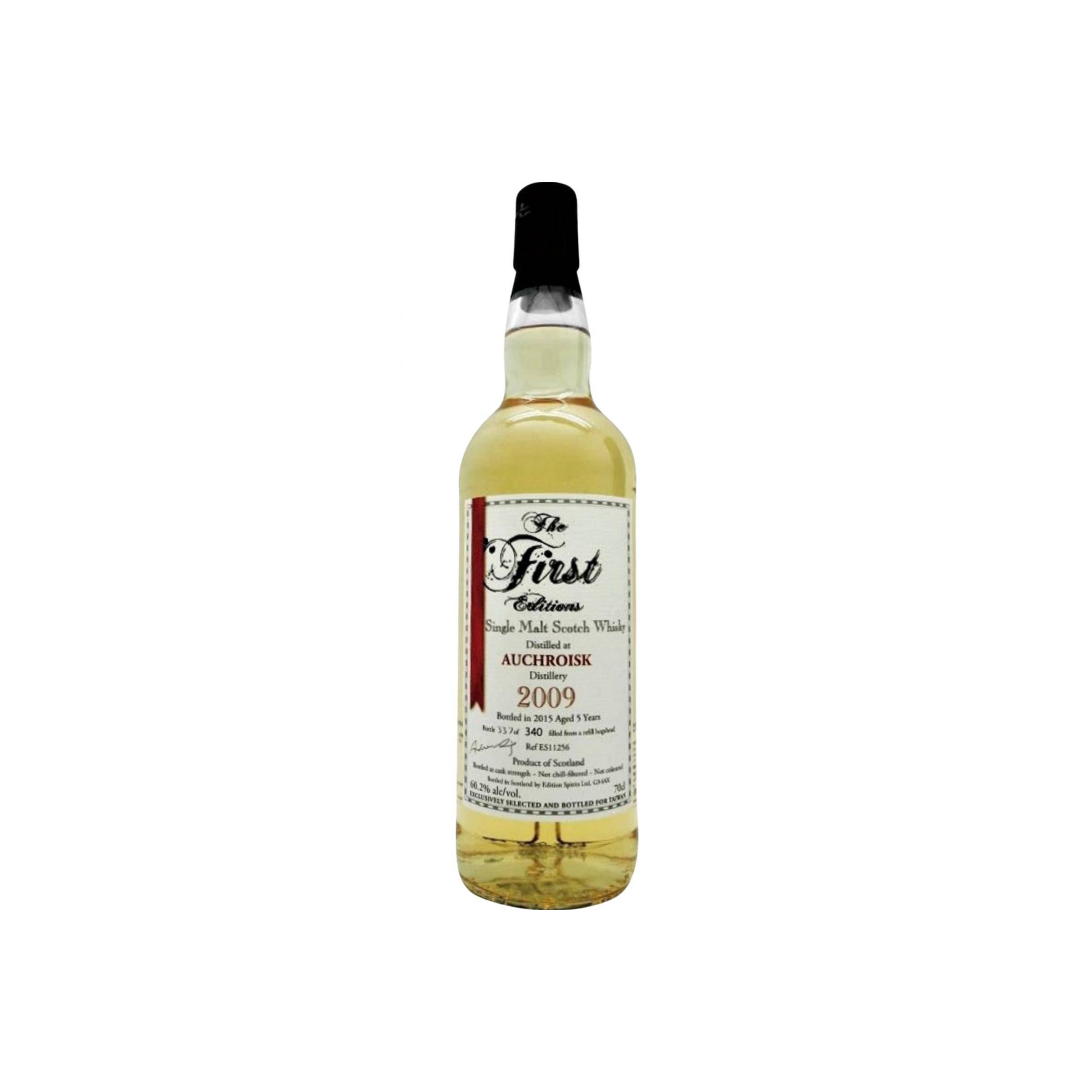 Auchroisk The First Editions 2009 5 Years Single Malt Whisky