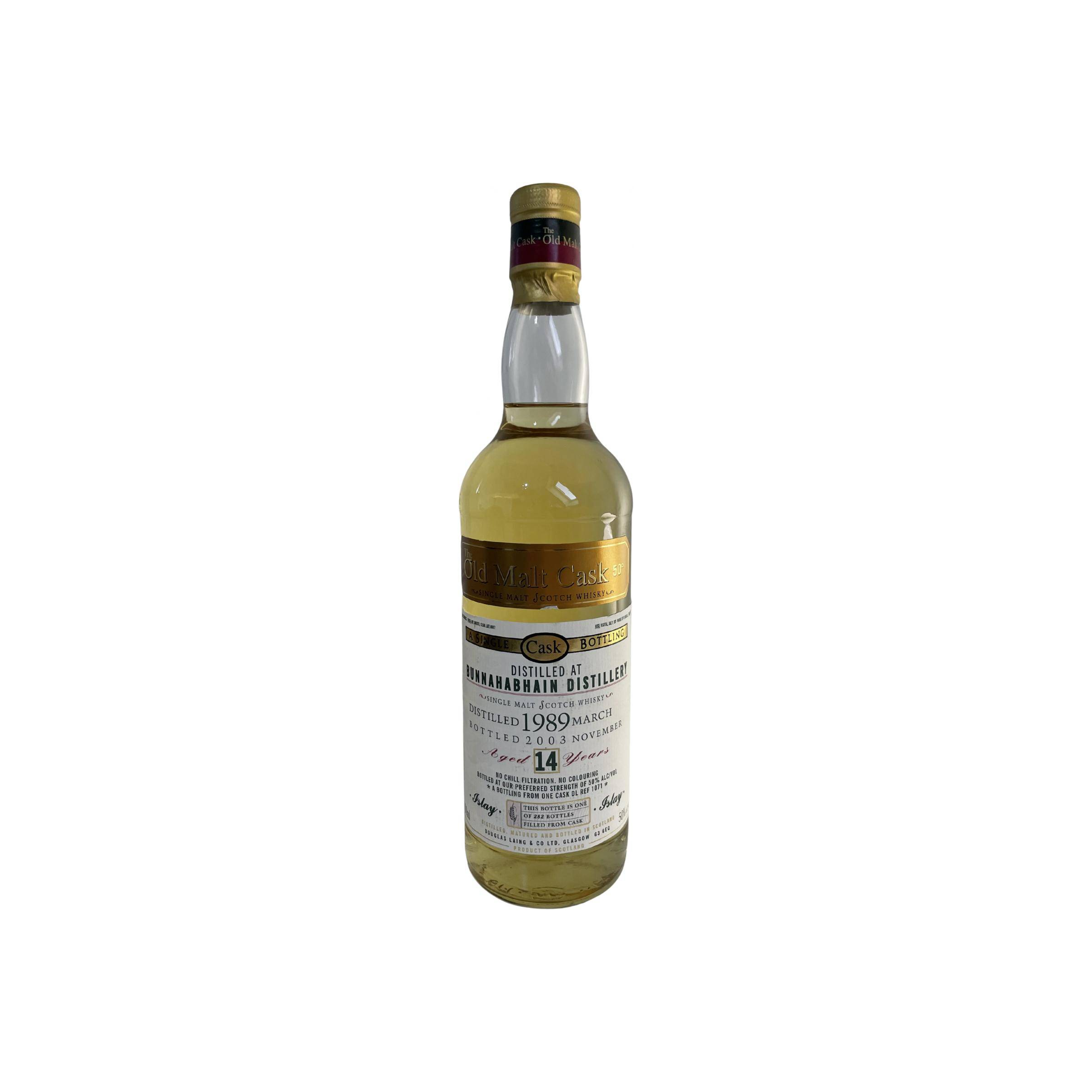 Bunnahabhain Old Malt Cask 1989 14 Years Single Malt Whisky