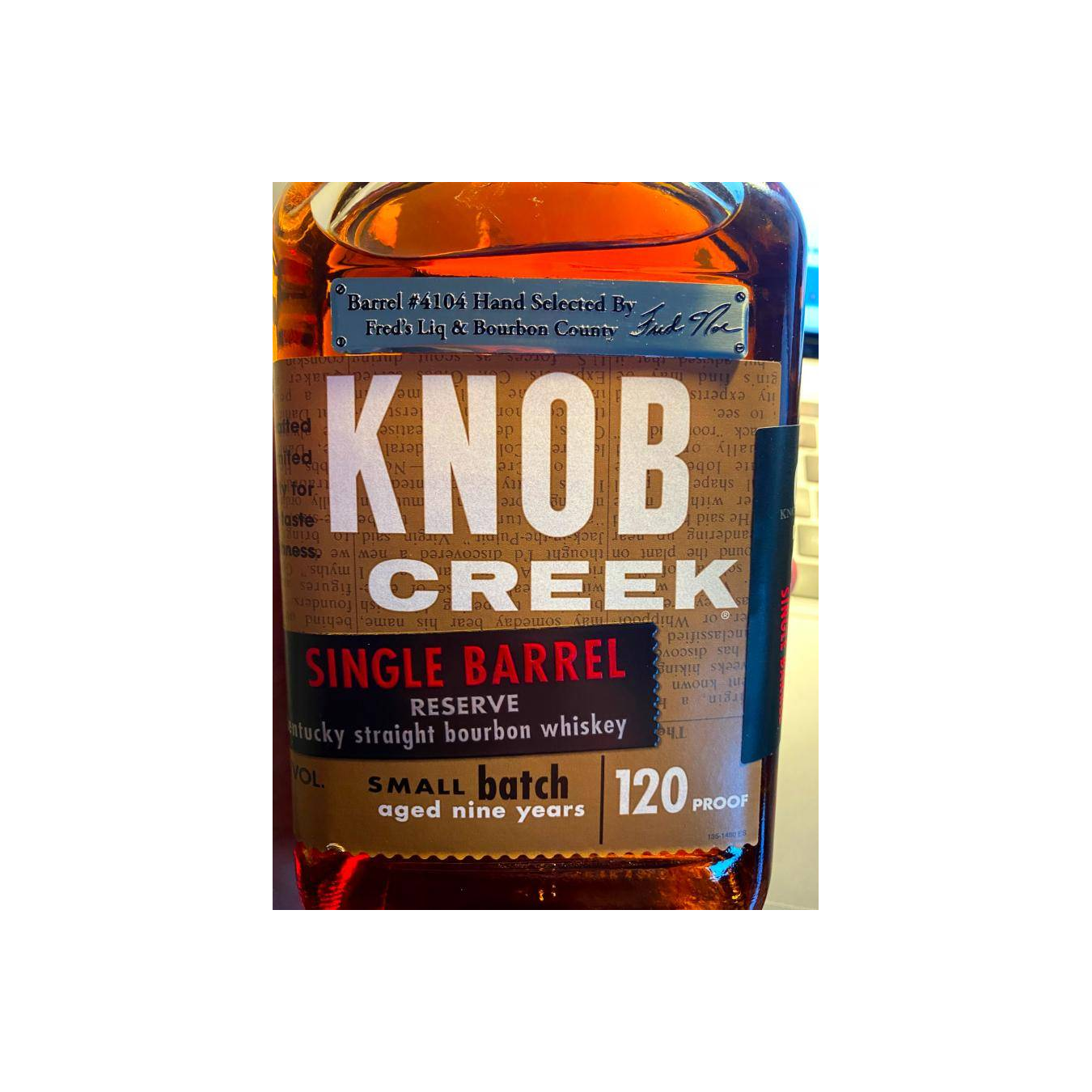 Knob Creek 9 Years Bourbon Whisky 2