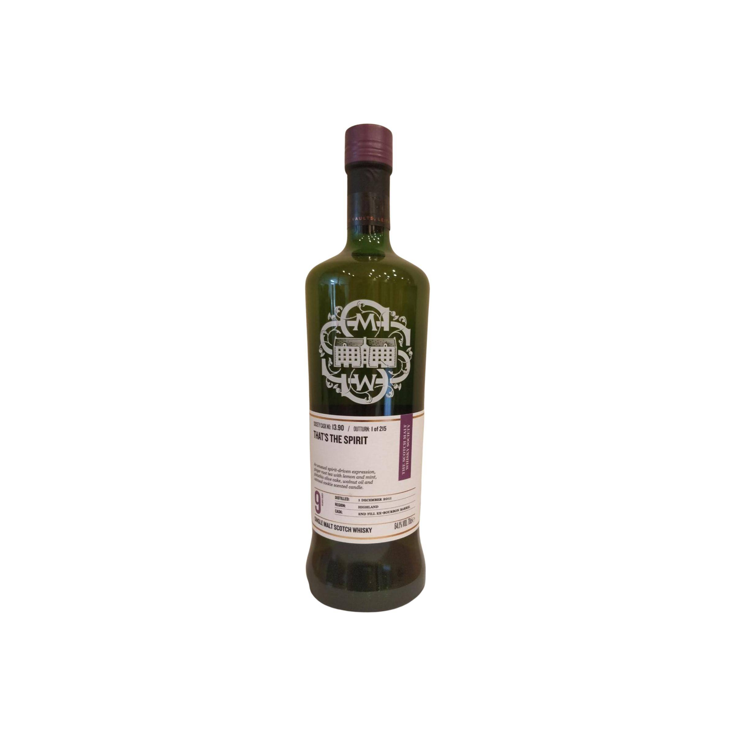 The Scotch Malt Whisky Society 2011 9 Years Single Malt Whisky