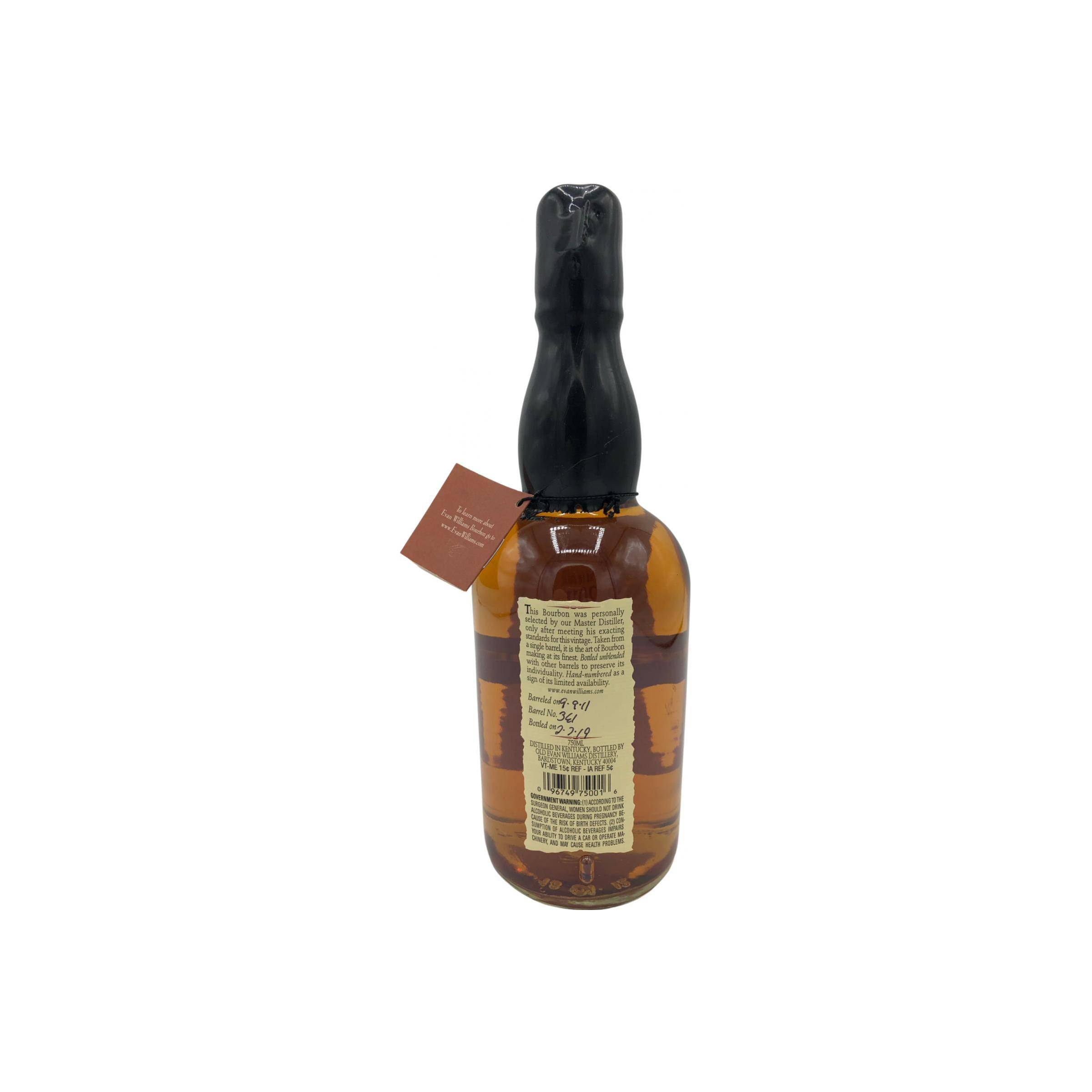 Evan Williams 2011 7 Years Bourbon Whisky 2