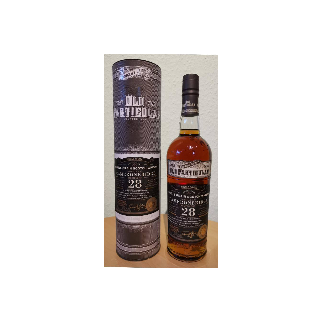 Cameronbridge Old Particular 1991 28 Years Single Grain Whisky 3