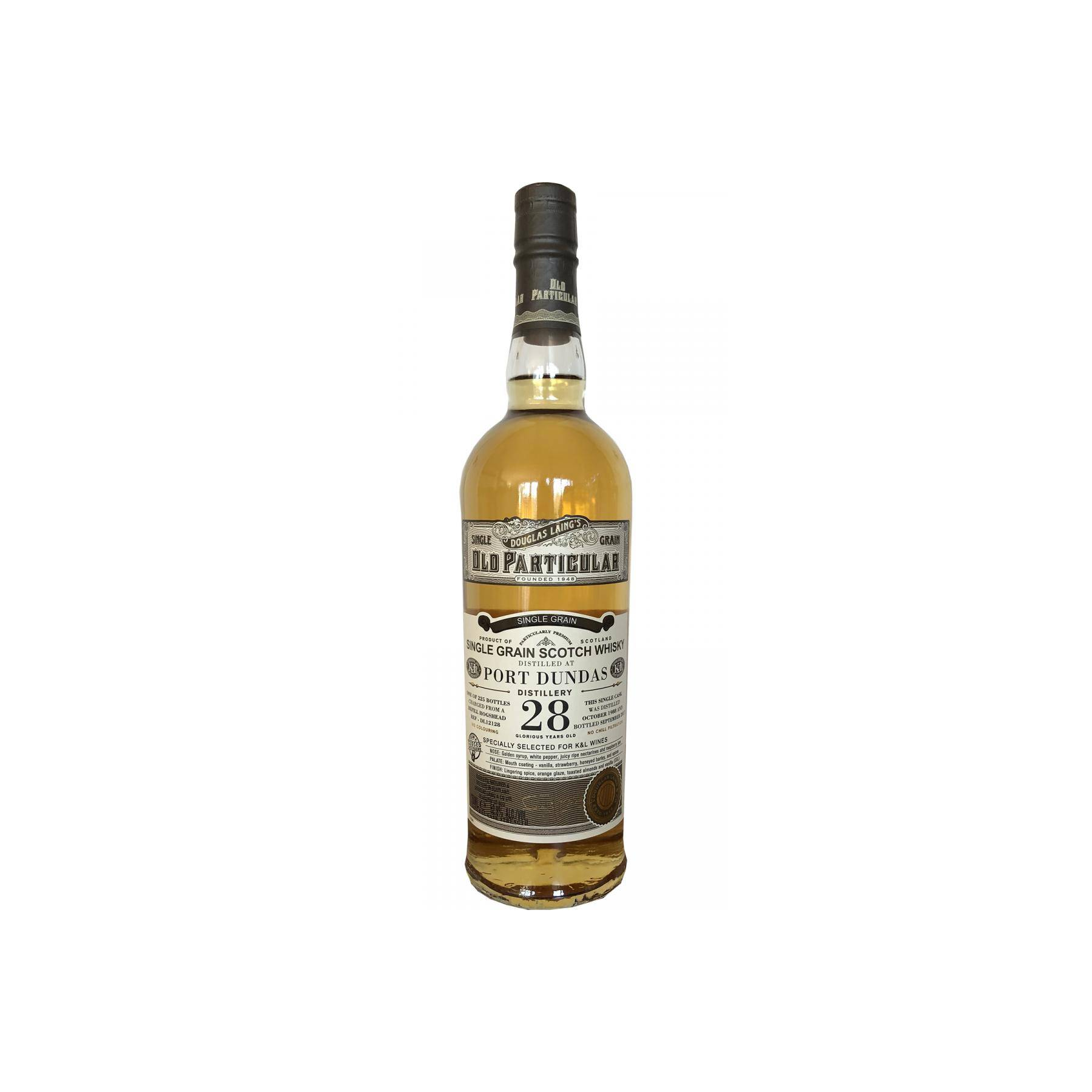 Port Dundas Old Particular 1988 28 Years Single Grain Whisky