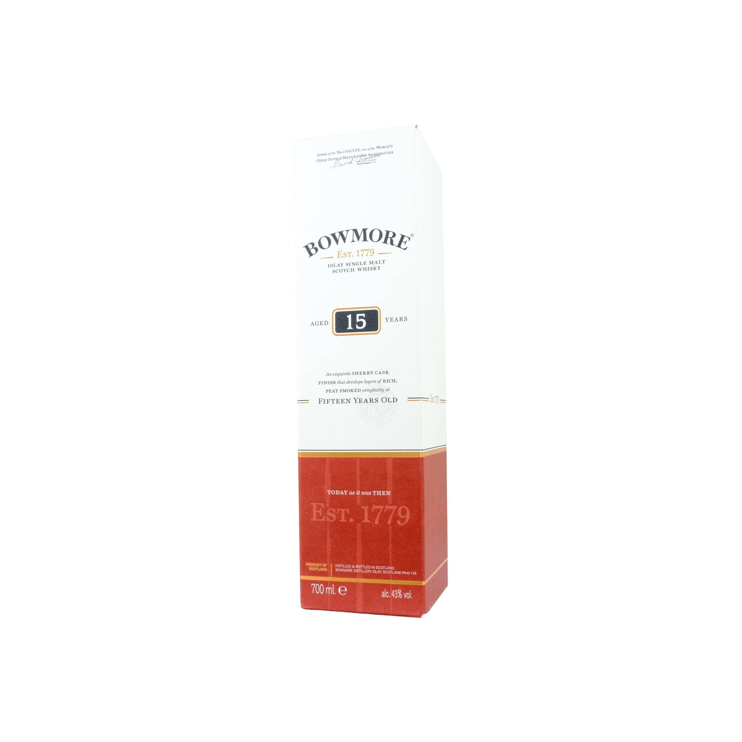 Bowmore 15 Years Single Malt Whisky 2