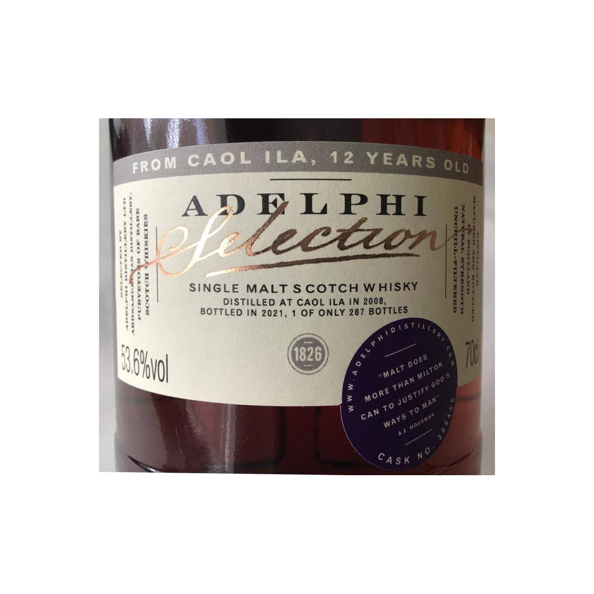 Caol Ila Limited Edition 2008 12 Years Single Malt Whisky 2