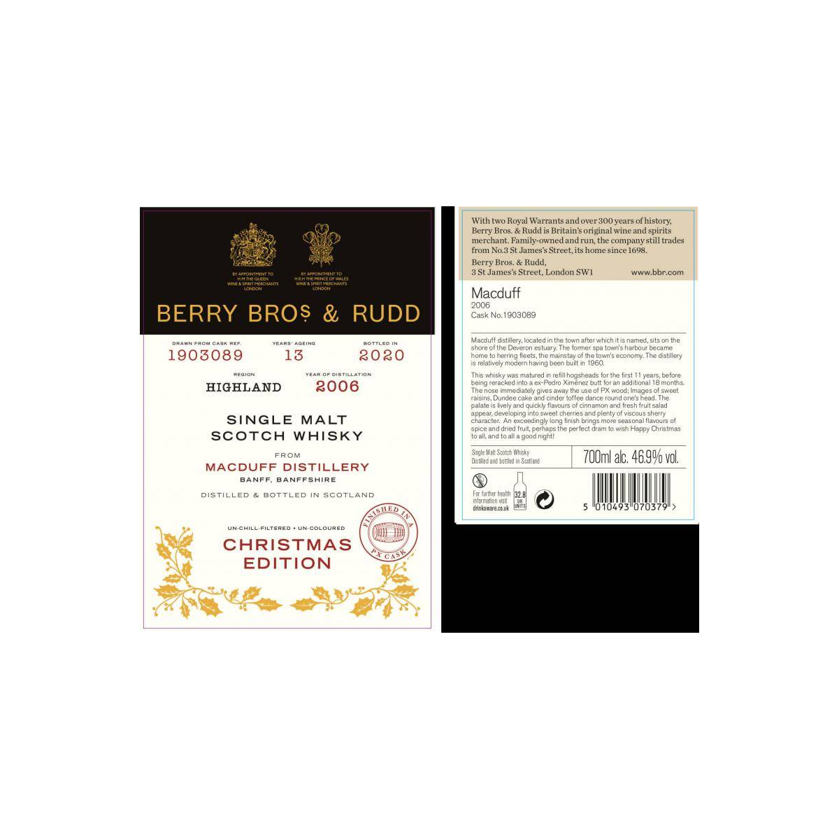 Macduff 2006 13 Years Single Malt Whisky 3