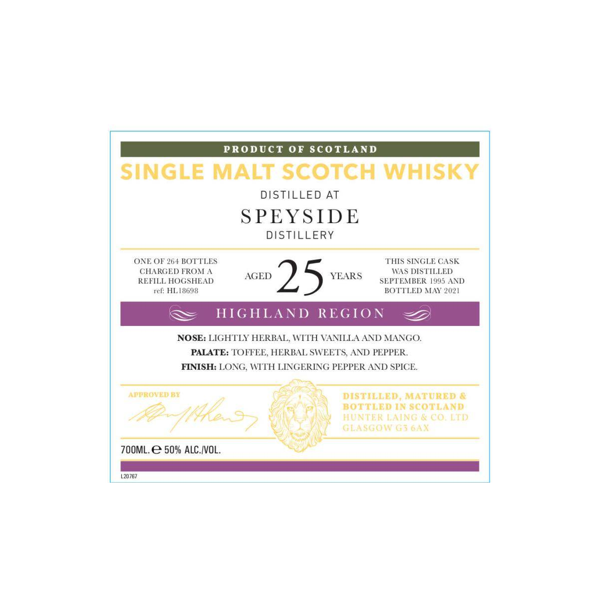 Speyside 1995 HL 2