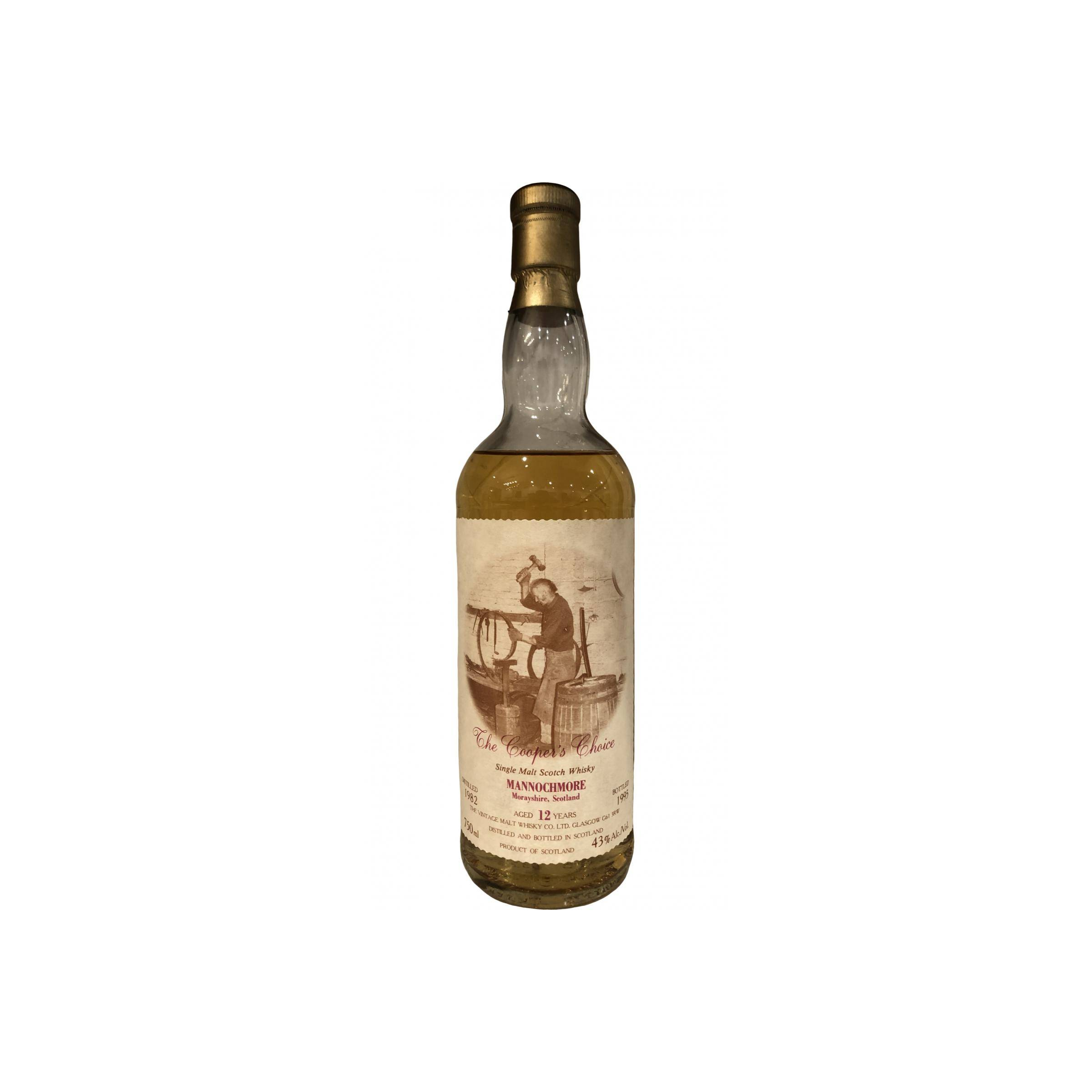 Mannochmore The Cooper's Choice 1982 12 Years Single Malt Whisky