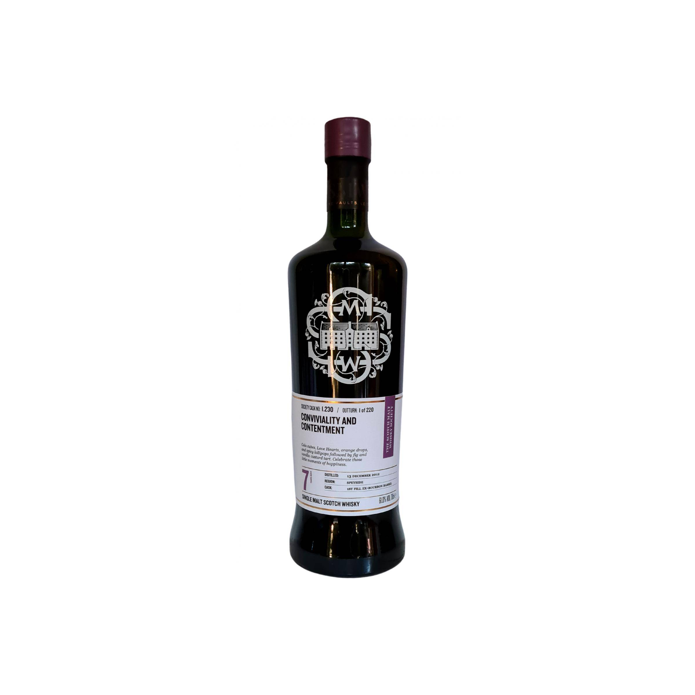 The Scotch Malt Whisky Society 2012 7 Years Single Malt Whisky