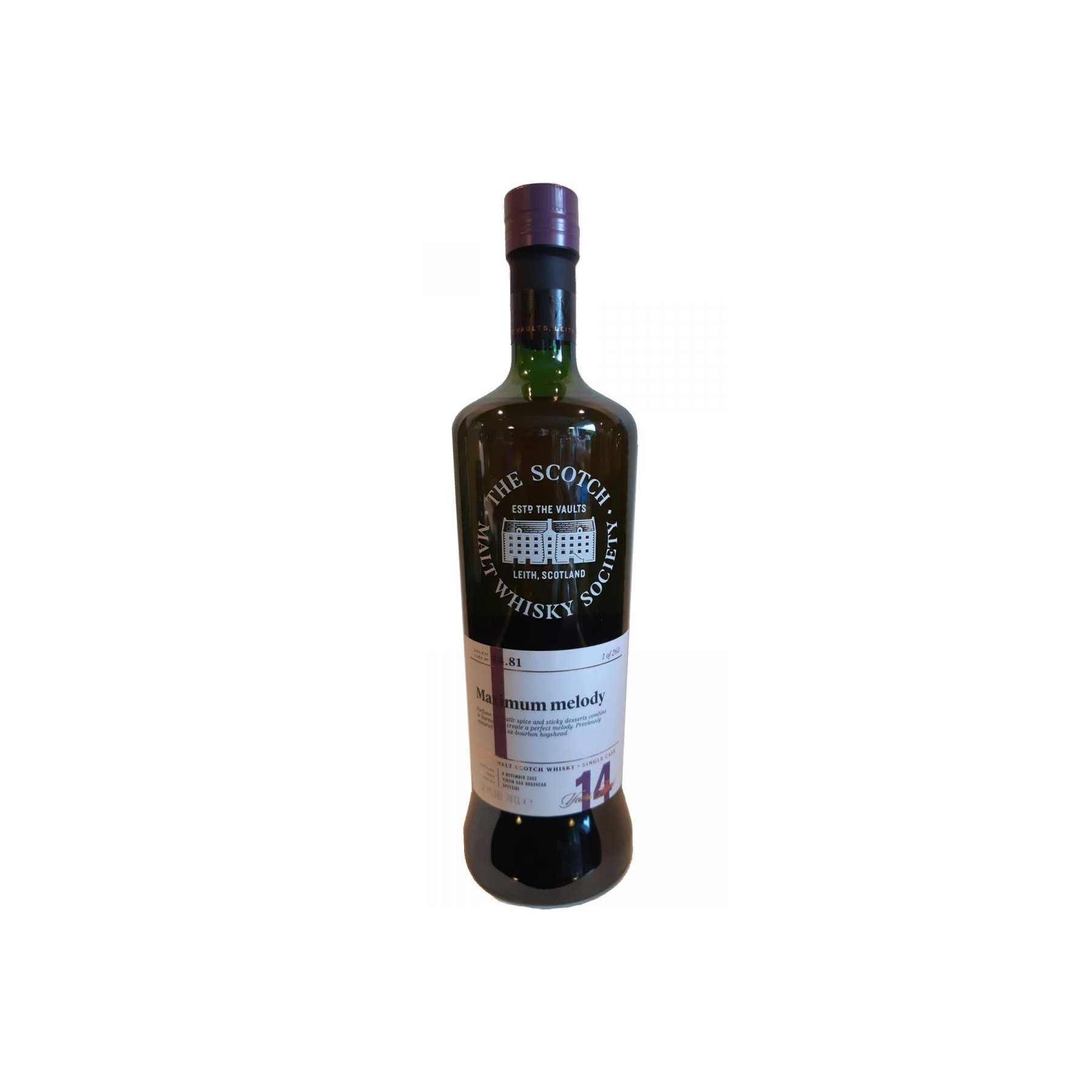 The Scotch Malt Whisky Society 2002 14 Years Single Malt Whisky