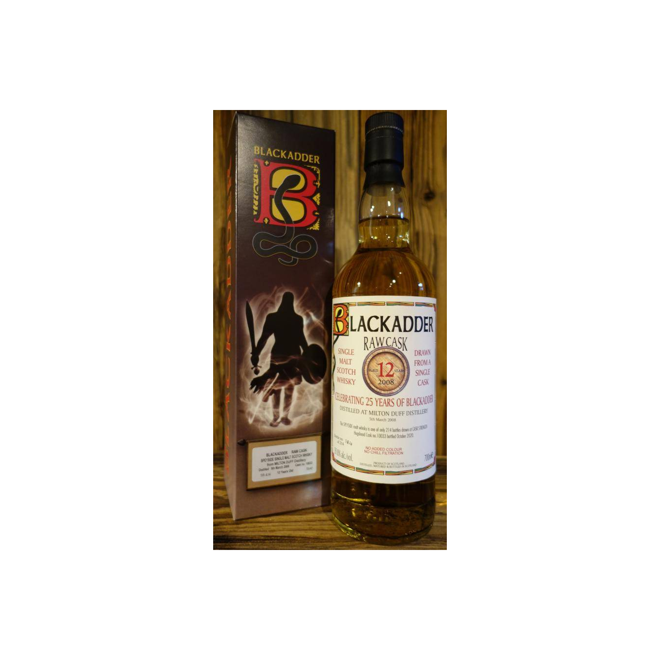Miltonduff Raw Cask 2008 12 Years Single Malt Whisky 2