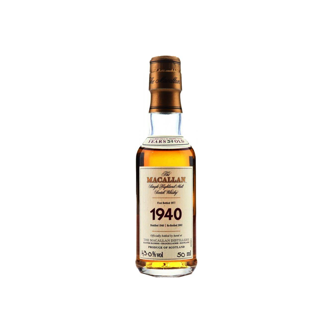 The Macallan 1940 37 Years Single Malt Whisky 2