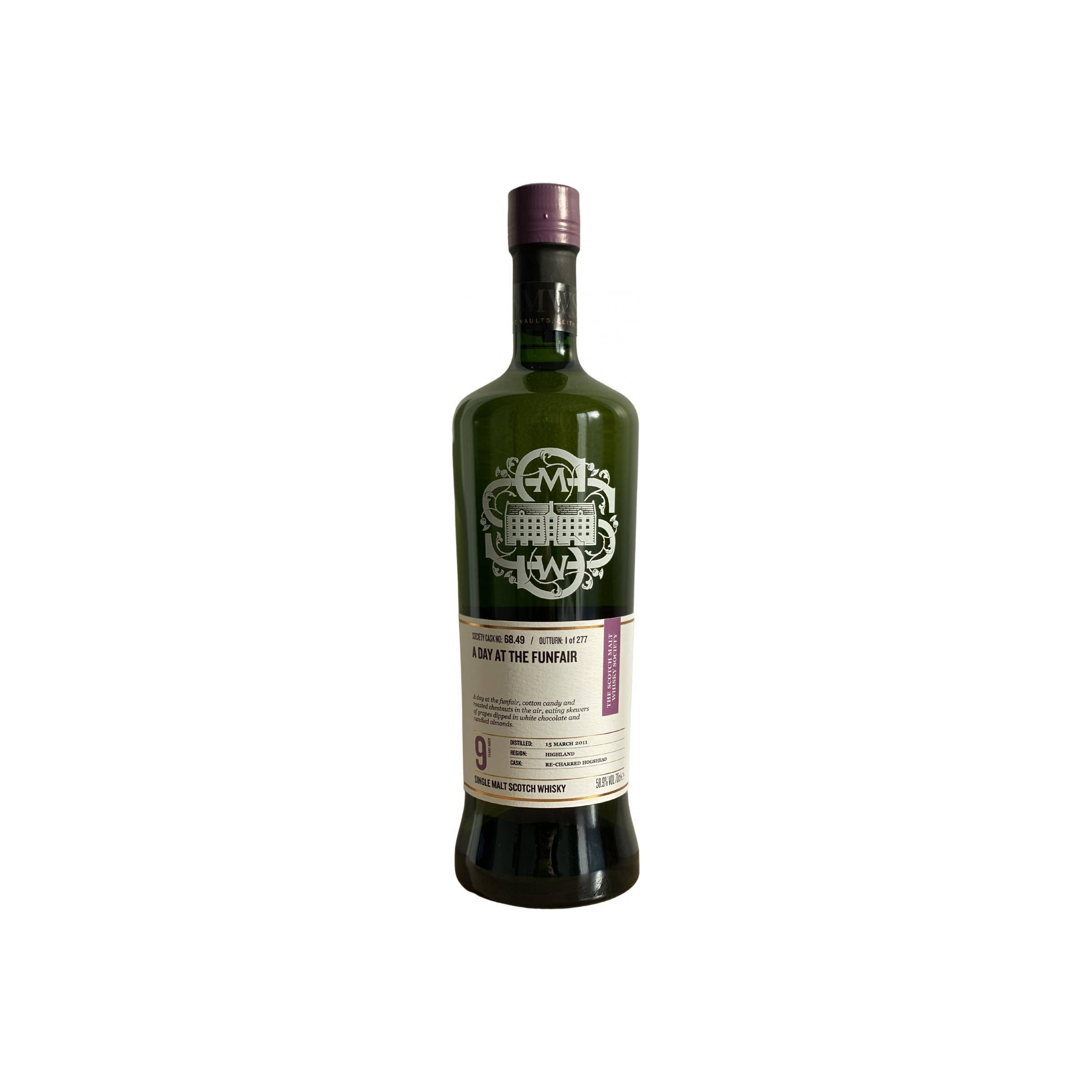 The Scotch Malt Whisky Society 2011 9 Years Single Malt Whisky