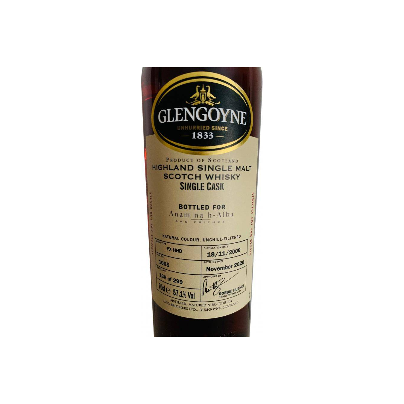 Glengoyne Single Cask 2009 11 Years Single Malt Whisky 2