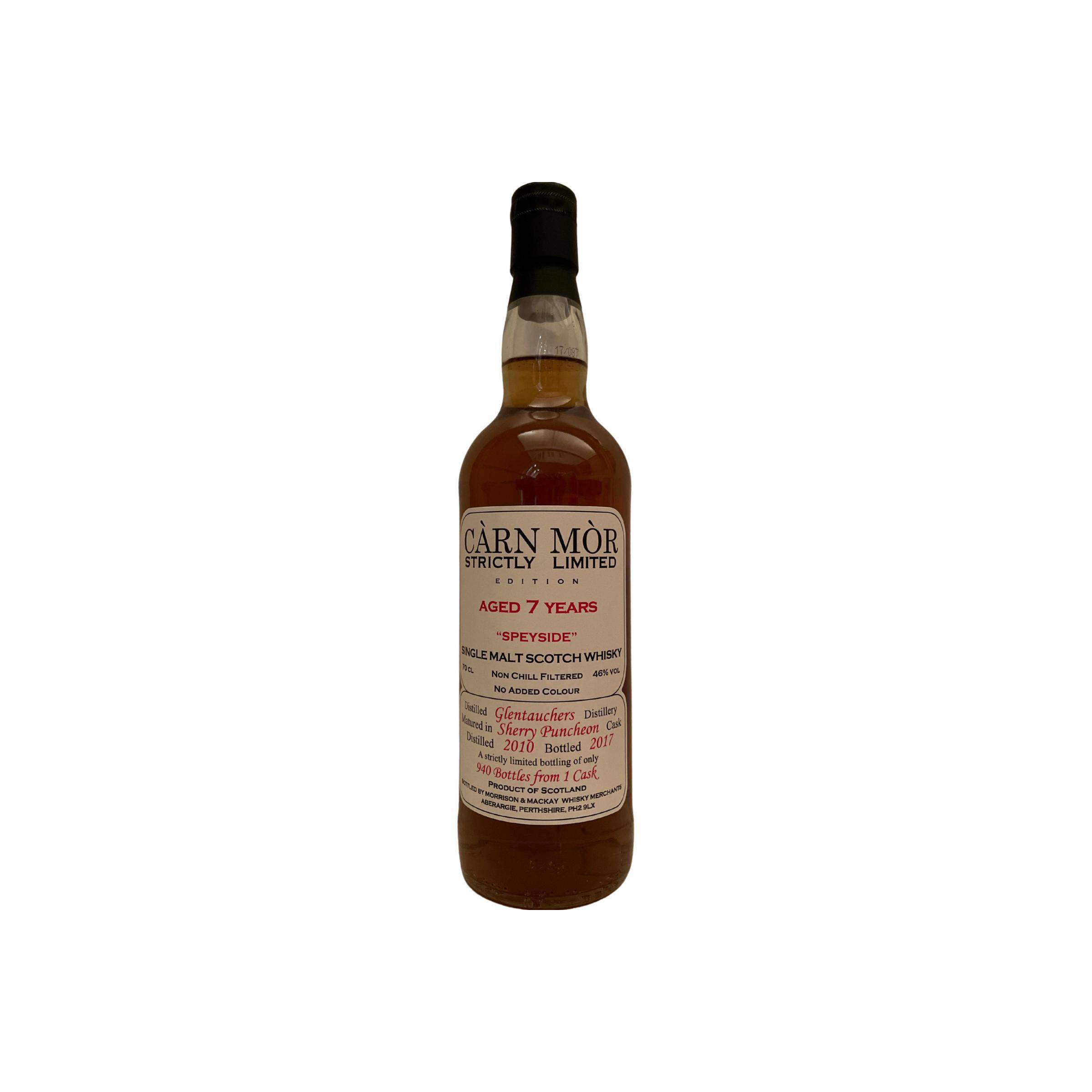 Glentauchers 2010 7 Years Single Malt Whisky