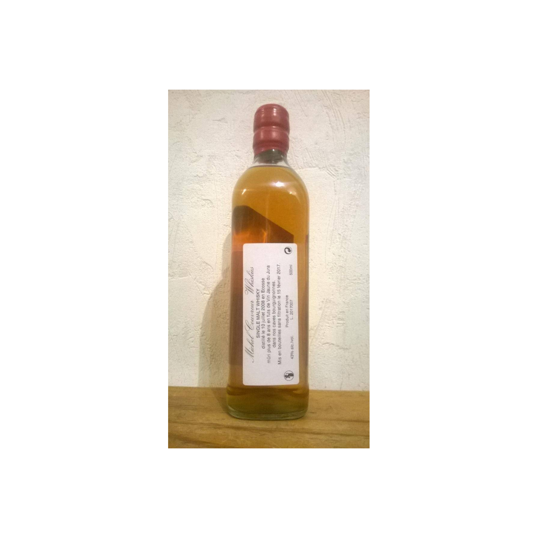 Michel Couvreur 2008 8 Years Single Malt Whisky 3