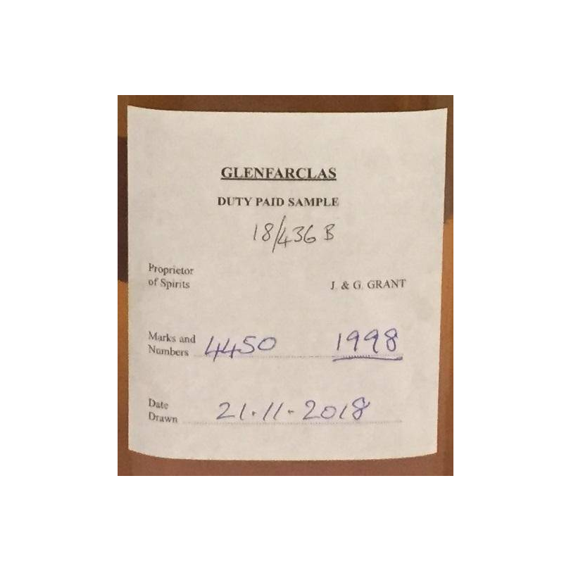 Glenfarclas 1998 20 Years Single Malt Whisky