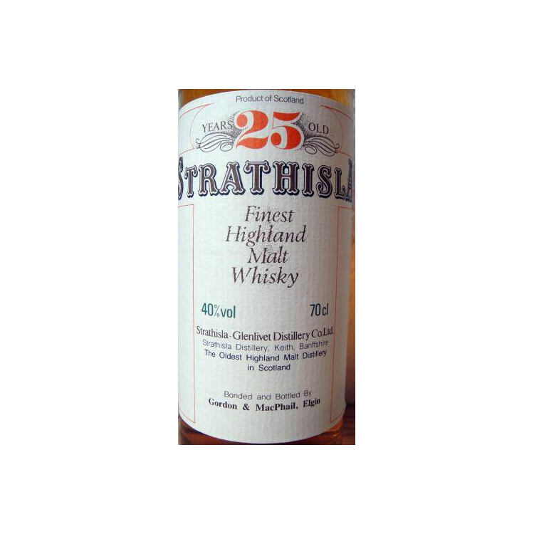 Strathisla 25 Years Single Malt Whisky 2