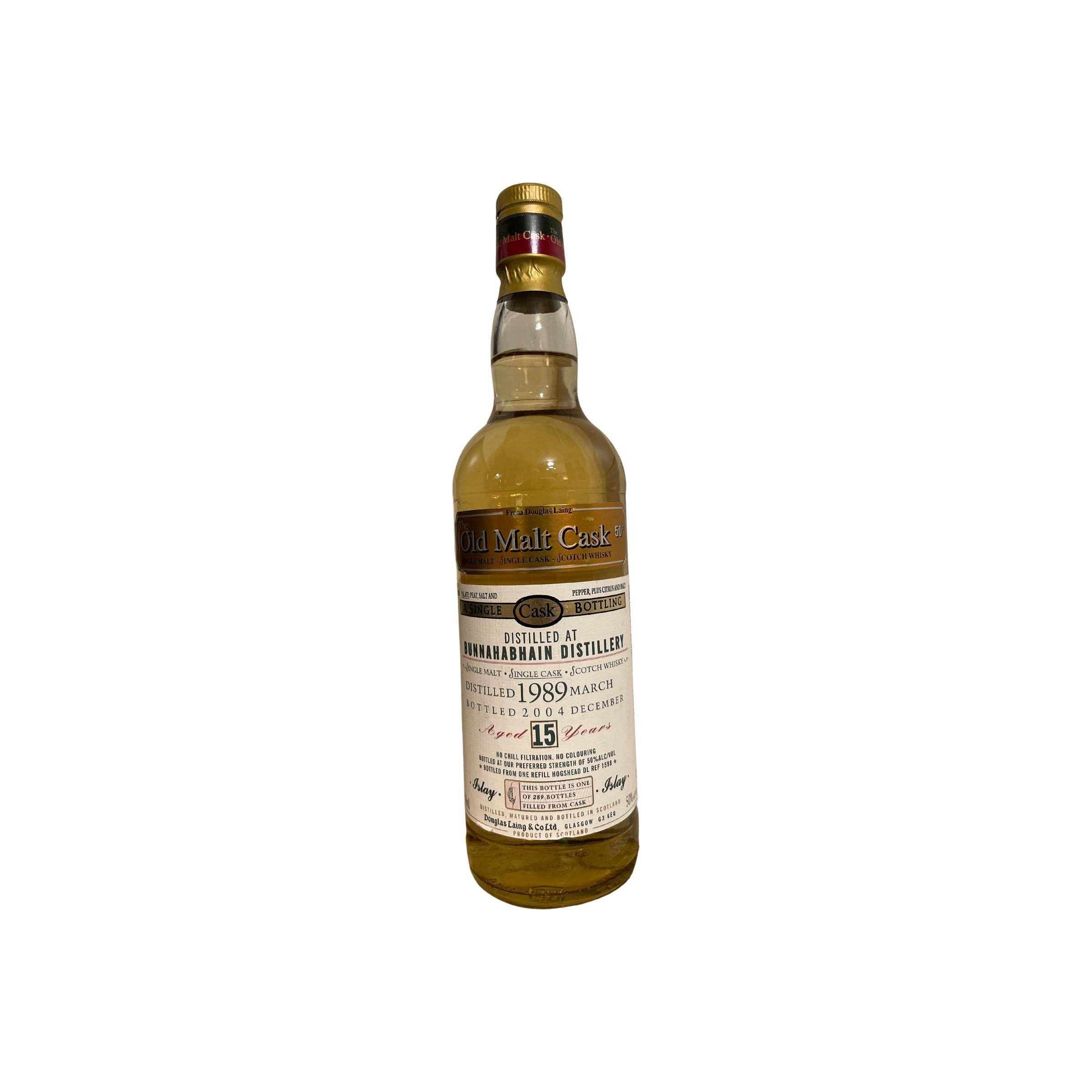 Bunnahabhain Old Malt Cask 1989 15 Years Single Malt Whisky