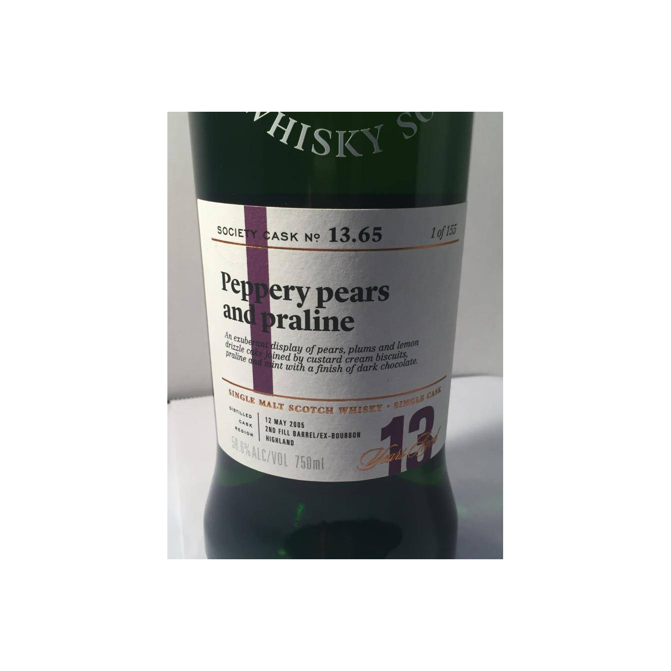 The Scotch Malt Whisky Society 2005 13 Years Single Malt Whisky 2
