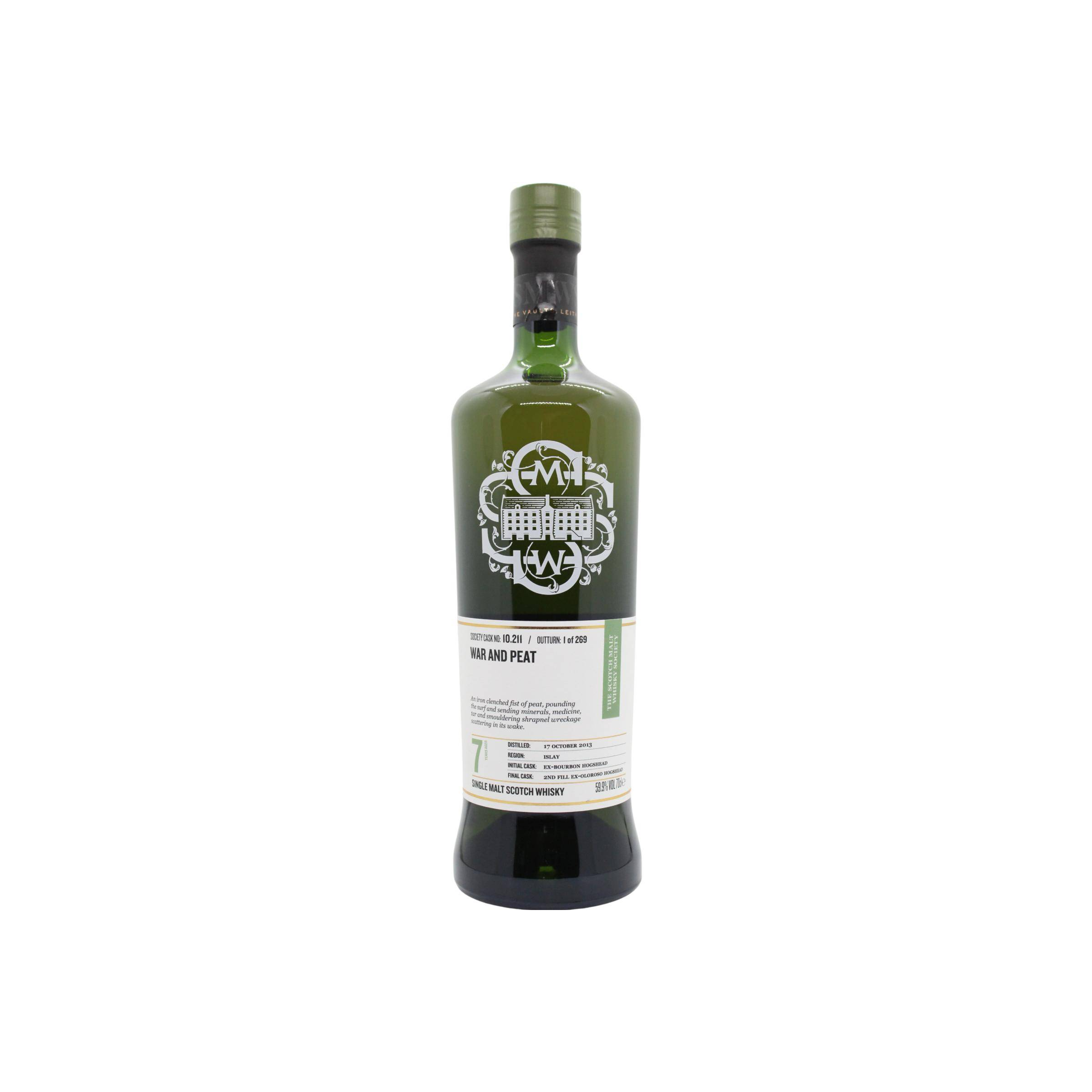 The Scotch Malt Whisky Society 2013 7 Years Single Malt Whisky