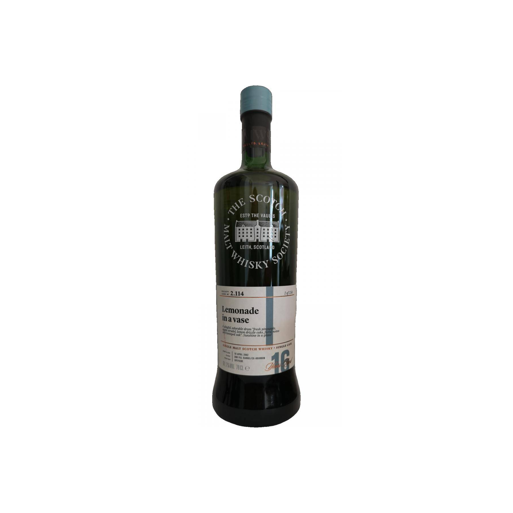 The Scotch Malt Whisky Society 2002 16 Years Single Malt Whisky